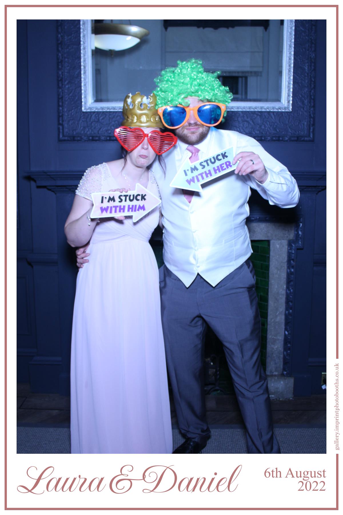 Laura and Daniel | View more photos from the event at gallery.imprintphotobooths.co.uk/u/Imprint-Photobooths/Laura-and-Daniel