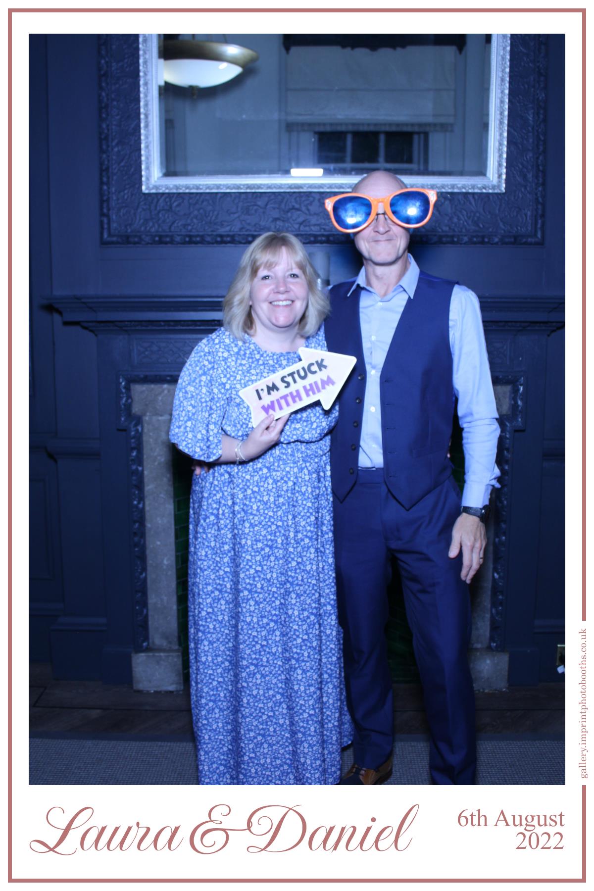 Laura and Daniel | View more photos from the event at gallery.imprintphotobooths.co.uk/u/Imprint-Photobooths/Laura-and-Daniel