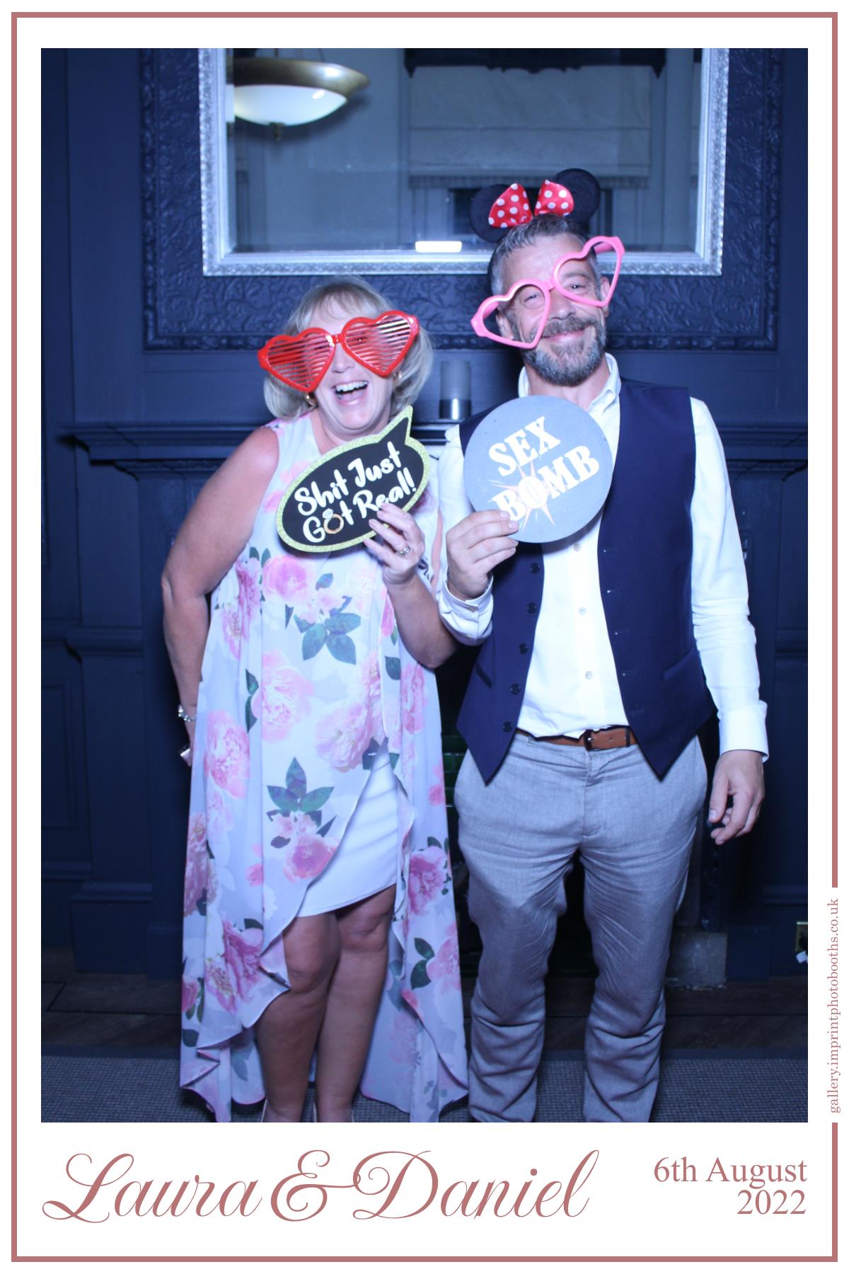 Laura and Daniel | View more photos from the event at gallery.imprintphotobooths.co.uk/u/Imprint-Photobooths/Laura-and-Daniel