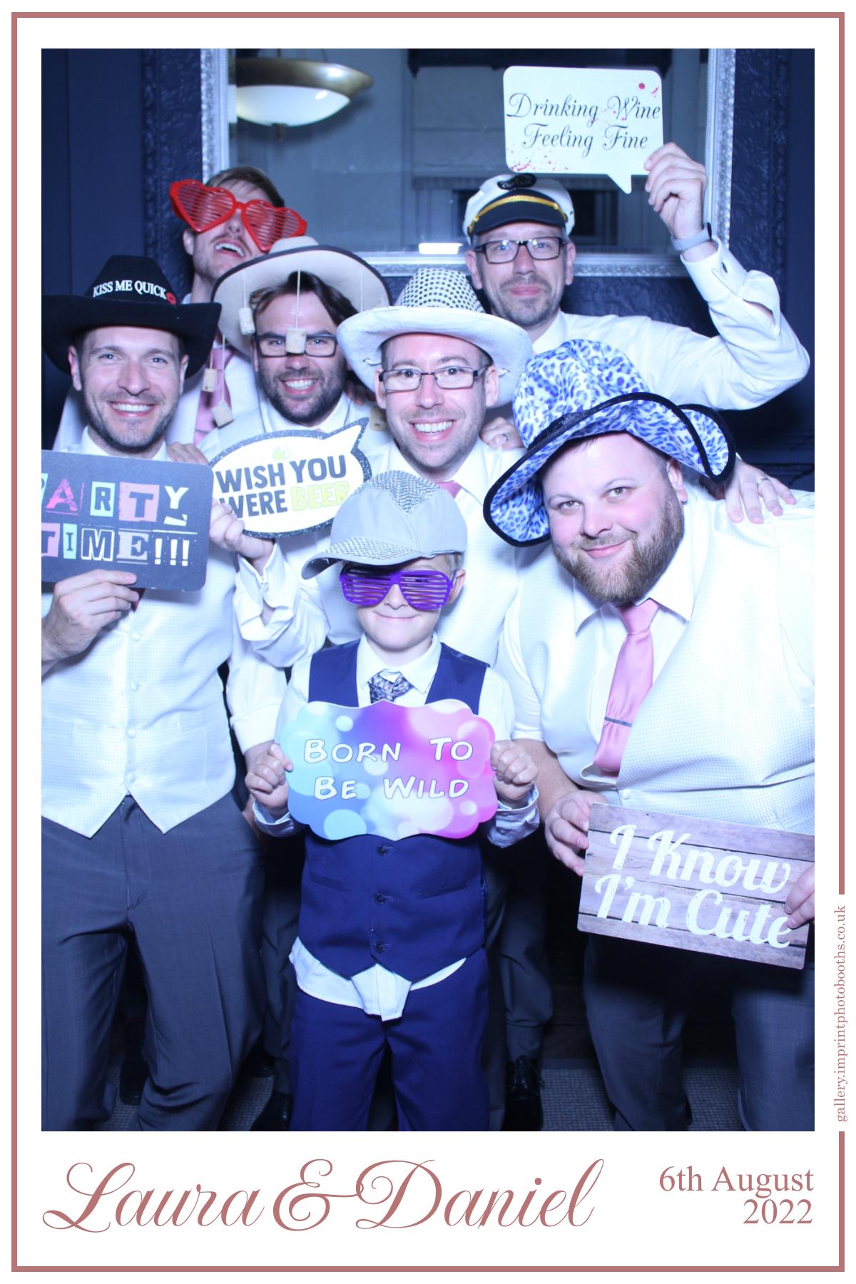 Laura and Daniel | View more photos from the event at gallery.imprintphotobooths.co.uk/u/Imprint-Photobooths/Laura-and-Daniel
