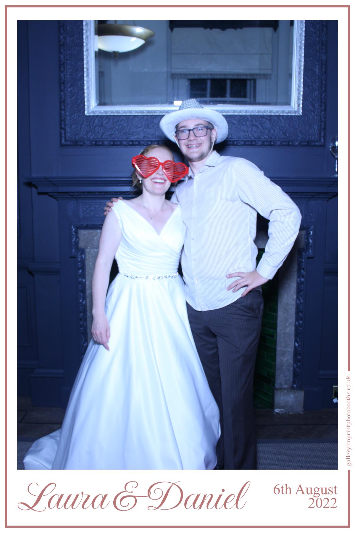 Laura and Daniel | View more photos from the event at gallery.imprintphotobooths.co.uk/u/Imprint-Photobooths/Laura-and-Daniel