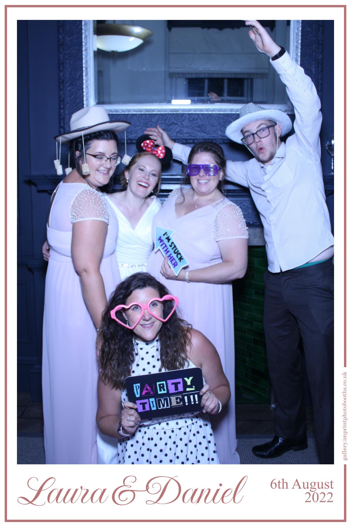 Laura and Daniel | View more photos from the event at gallery.imprintphotobooths.co.uk/u/Imprint-Photobooths/Laura-and-Daniel