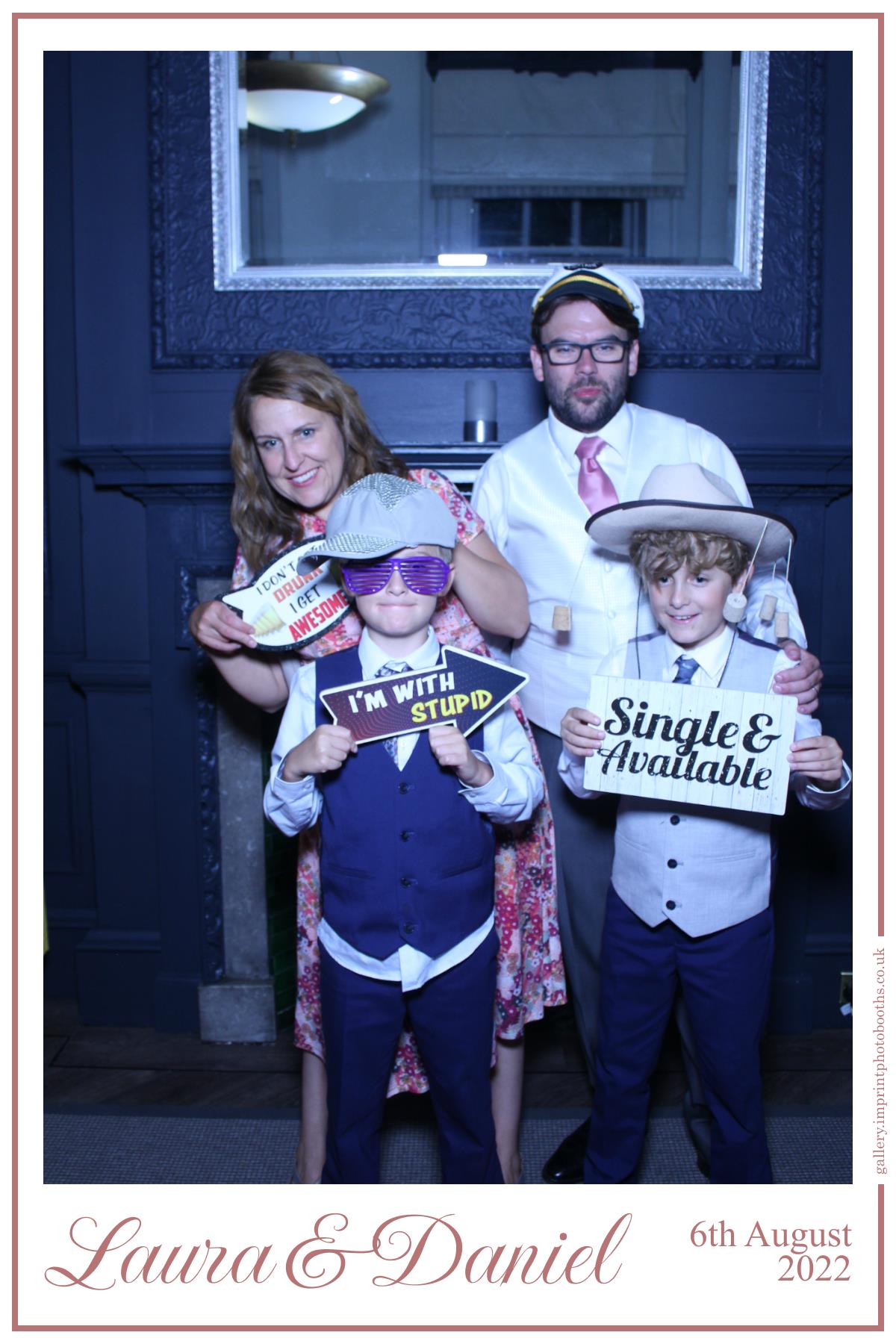 Laura and Daniel | View more photos from the event at gallery.imprintphotobooths.co.uk/u/Imprint-Photobooths/Laura-and-Daniel