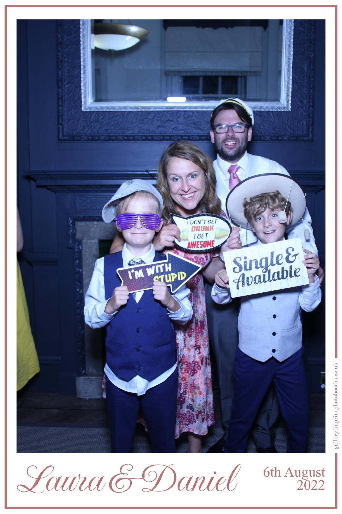 Laura and Daniel | View more photos from the event at gallery.imprintphotobooths.co.uk/u/Imprint-Photobooths/Laura-and-Daniel
