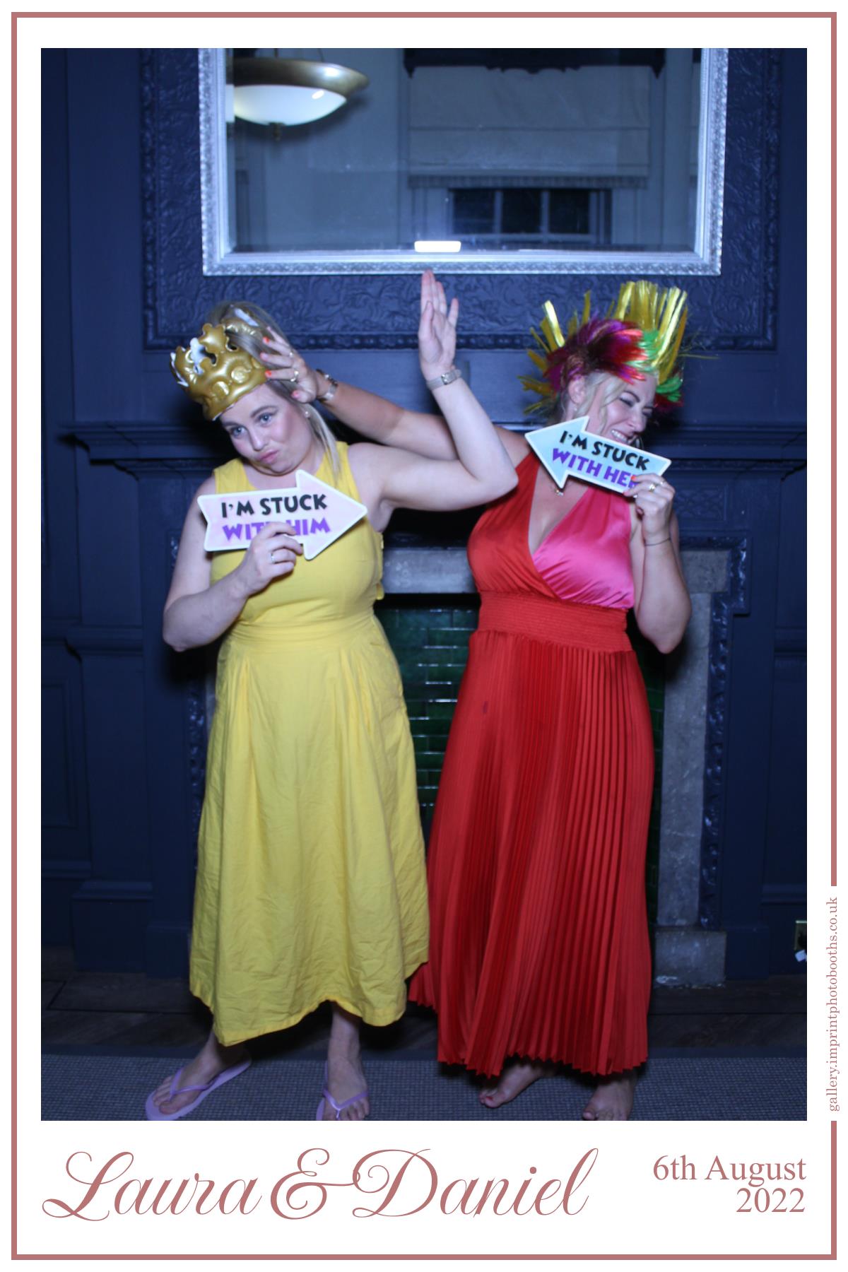 Laura and Daniel | View more photos from the event at gallery.imprintphotobooths.co.uk/u/Imprint-Photobooths/Laura-and-Daniel
