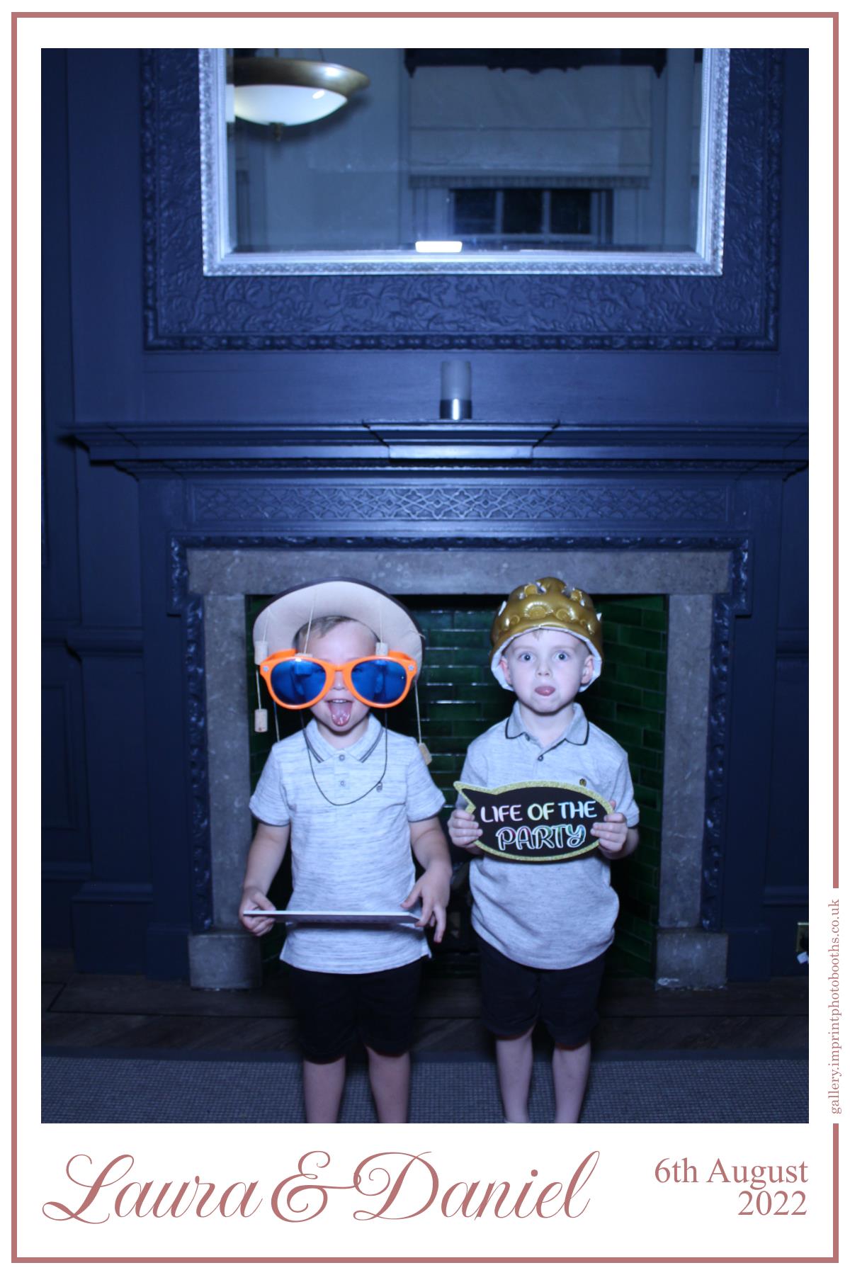 Laura and Daniel | View more photos from the event at gallery.imprintphotobooths.co.uk/u/Imprint-Photobooths/Laura-and-Daniel