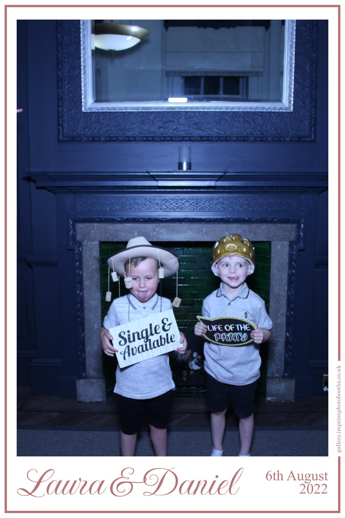 Laura and Daniel | View more photos from the event at gallery.imprintphotobooths.co.uk/u/Imprint-Photobooths/Laura-and-Daniel