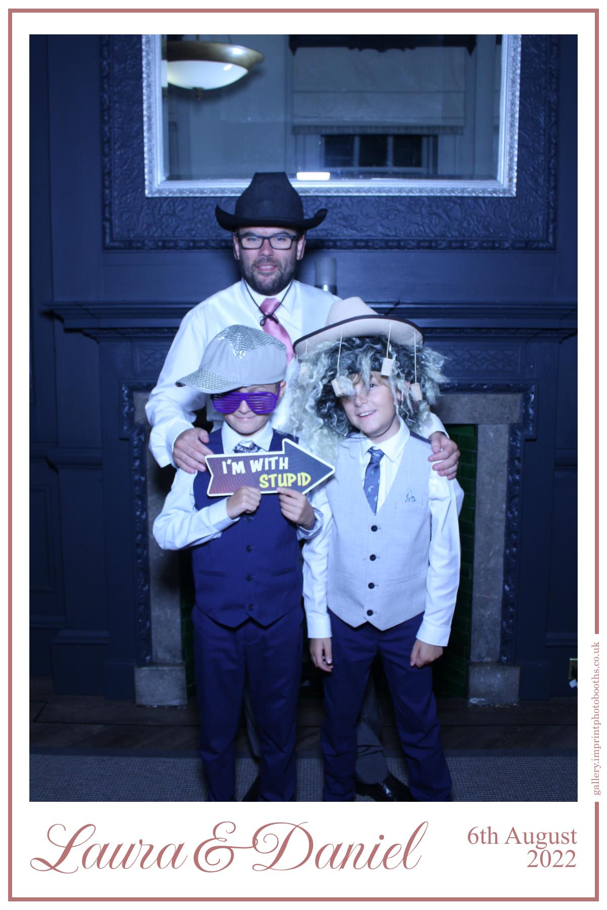 Laura and Daniel | View more photos from the event at gallery.imprintphotobooths.co.uk/u/Imprint-Photobooths/Laura-and-Daniel