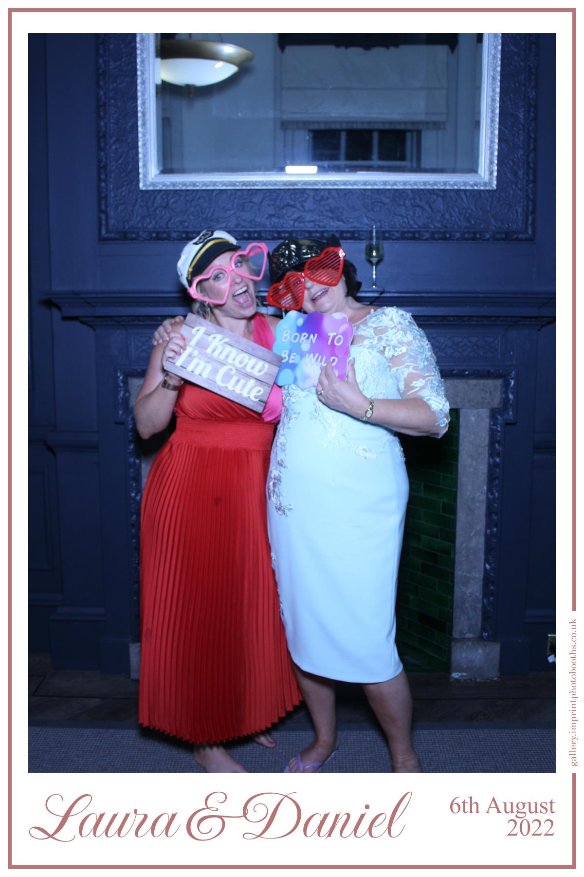 Laura and Daniel | View more photos from the event at gallery.imprintphotobooths.co.uk/u/Imprint-Photobooths/Laura-and-Daniel