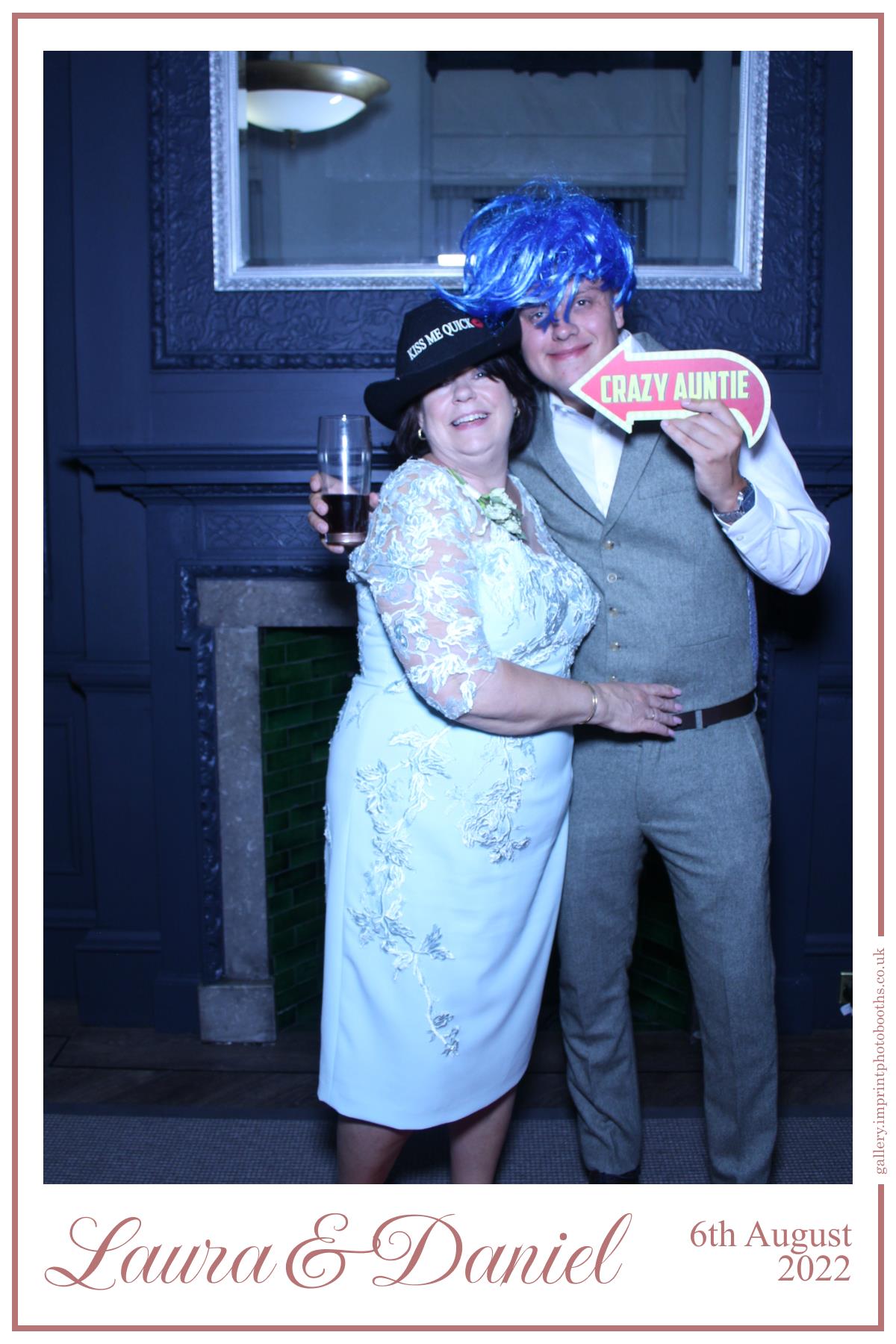 Laura and Daniel | View more photos from the event at gallery.imprintphotobooths.co.uk/u/Imprint-Photobooths/Laura-and-Daniel