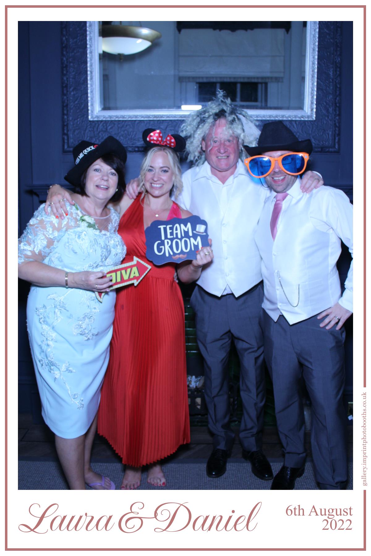 Laura and Daniel | View more photos from the event at gallery.imprintphotobooths.co.uk/u/Imprint-Photobooths/Laura-and-Daniel