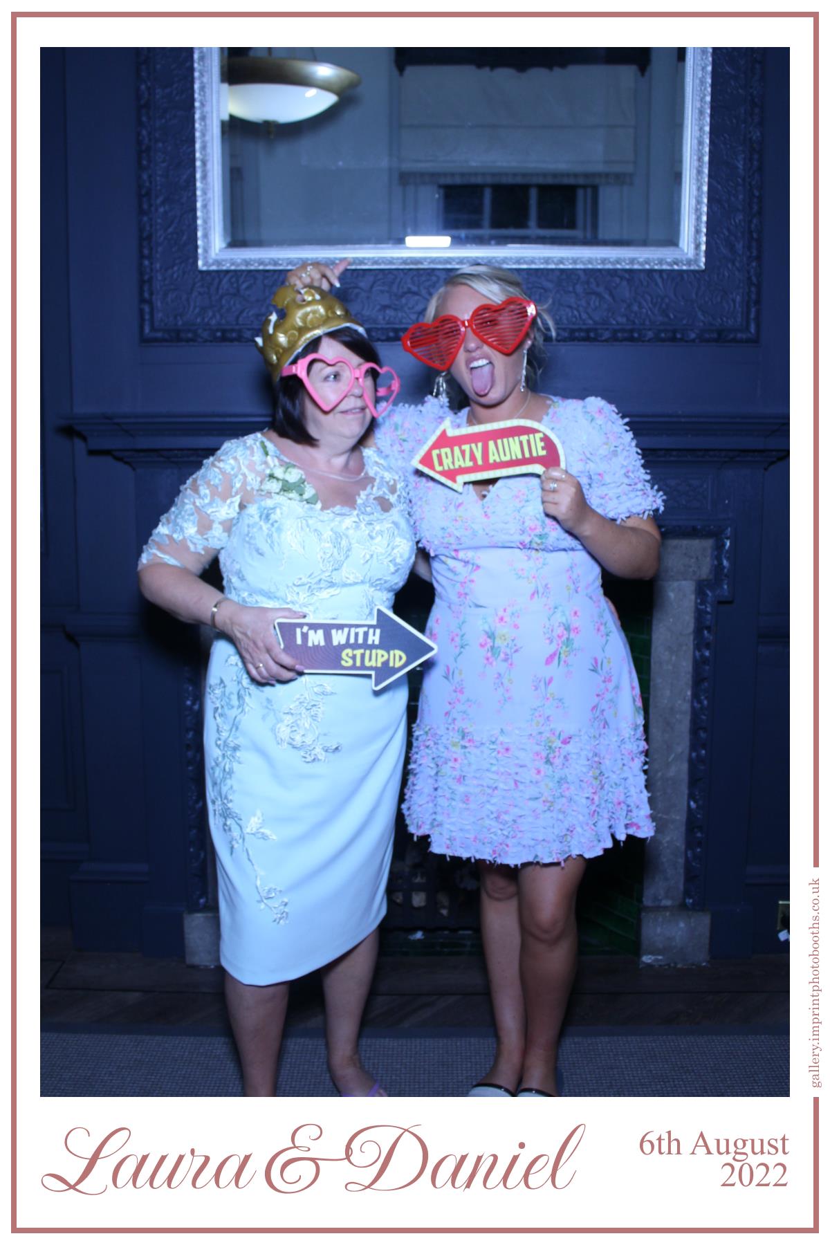 Laura and Daniel | View more photos from the event at gallery.imprintphotobooths.co.uk/u/Imprint-Photobooths/Laura-and-Daniel