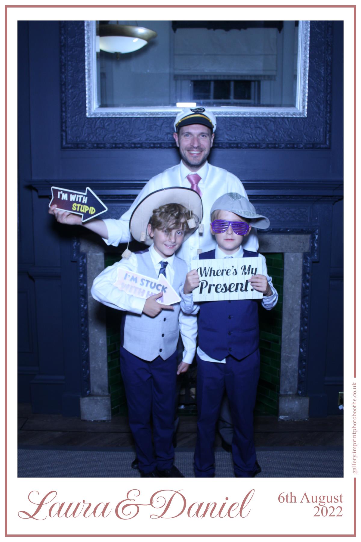 Laura and Daniel | View more photos from the event at gallery.imprintphotobooths.co.uk/u/Imprint-Photobooths/Laura-and-Daniel