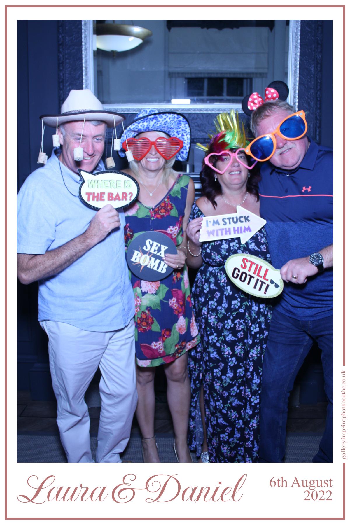 Laura and Daniel | View more photos from the event at gallery.imprintphotobooths.co.uk/u/Imprint-Photobooths/Laura-and-Daniel