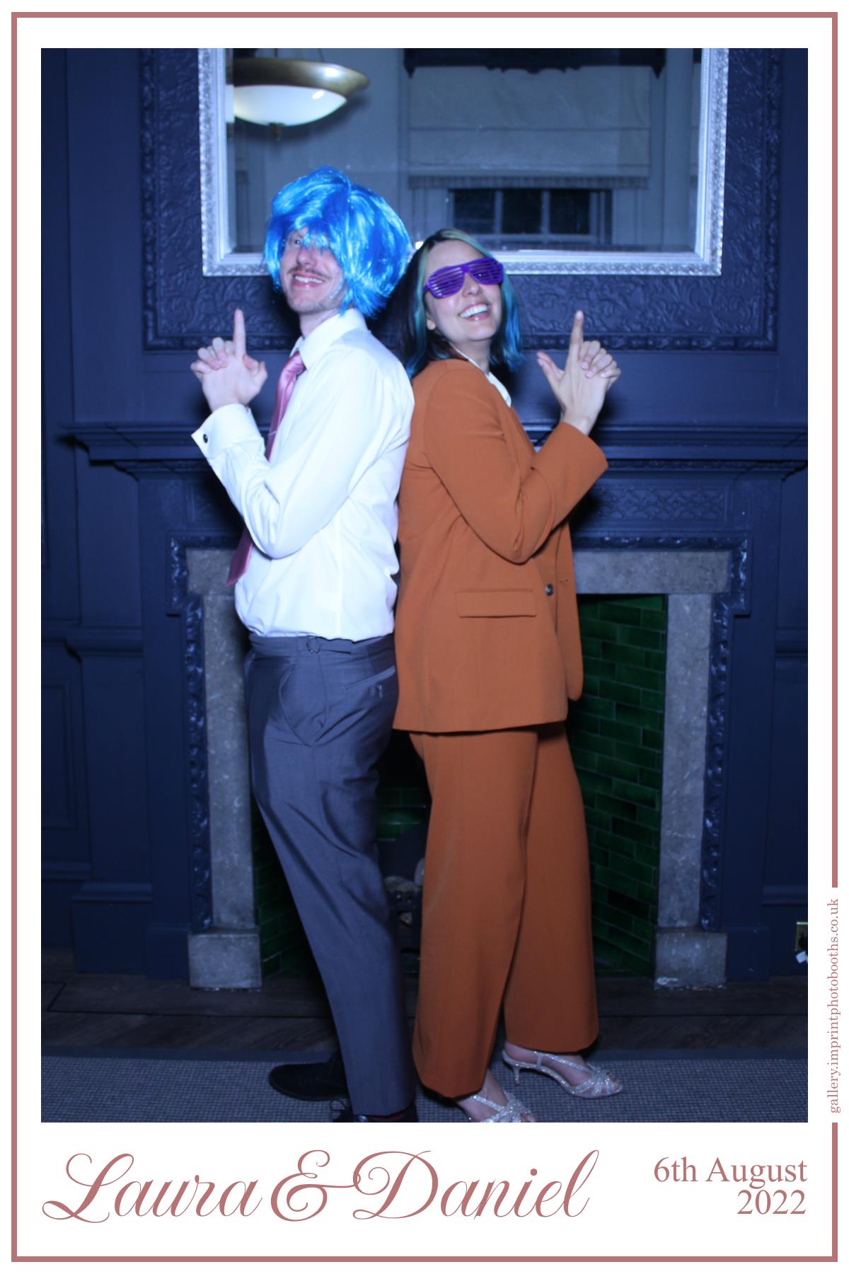 Laura and Daniel | View more photos from the event at gallery.imprintphotobooths.co.uk/u/Imprint-Photobooths/Laura-and-Daniel