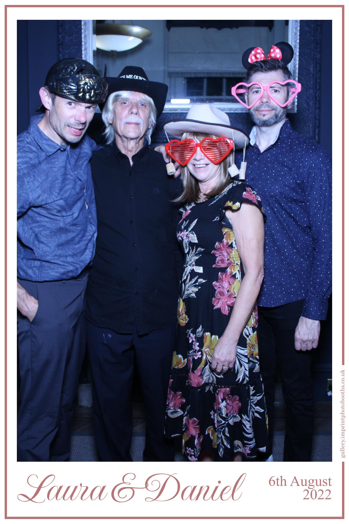 Laura and Daniel | View more photos from the event at gallery.imprintphotobooths.co.uk/u/Imprint-Photobooths/Laura-and-Daniel