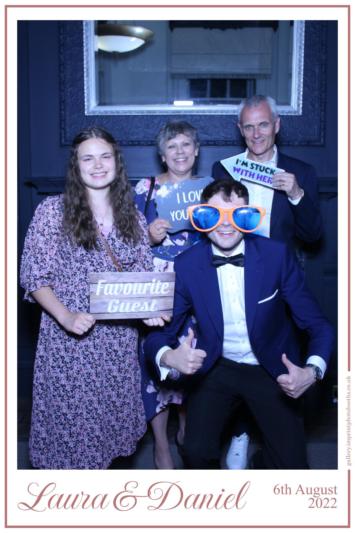 Laura and Daniel | View more photos from the event at gallery.imprintphotobooths.co.uk/u/Imprint-Photobooths/Laura-and-Daniel