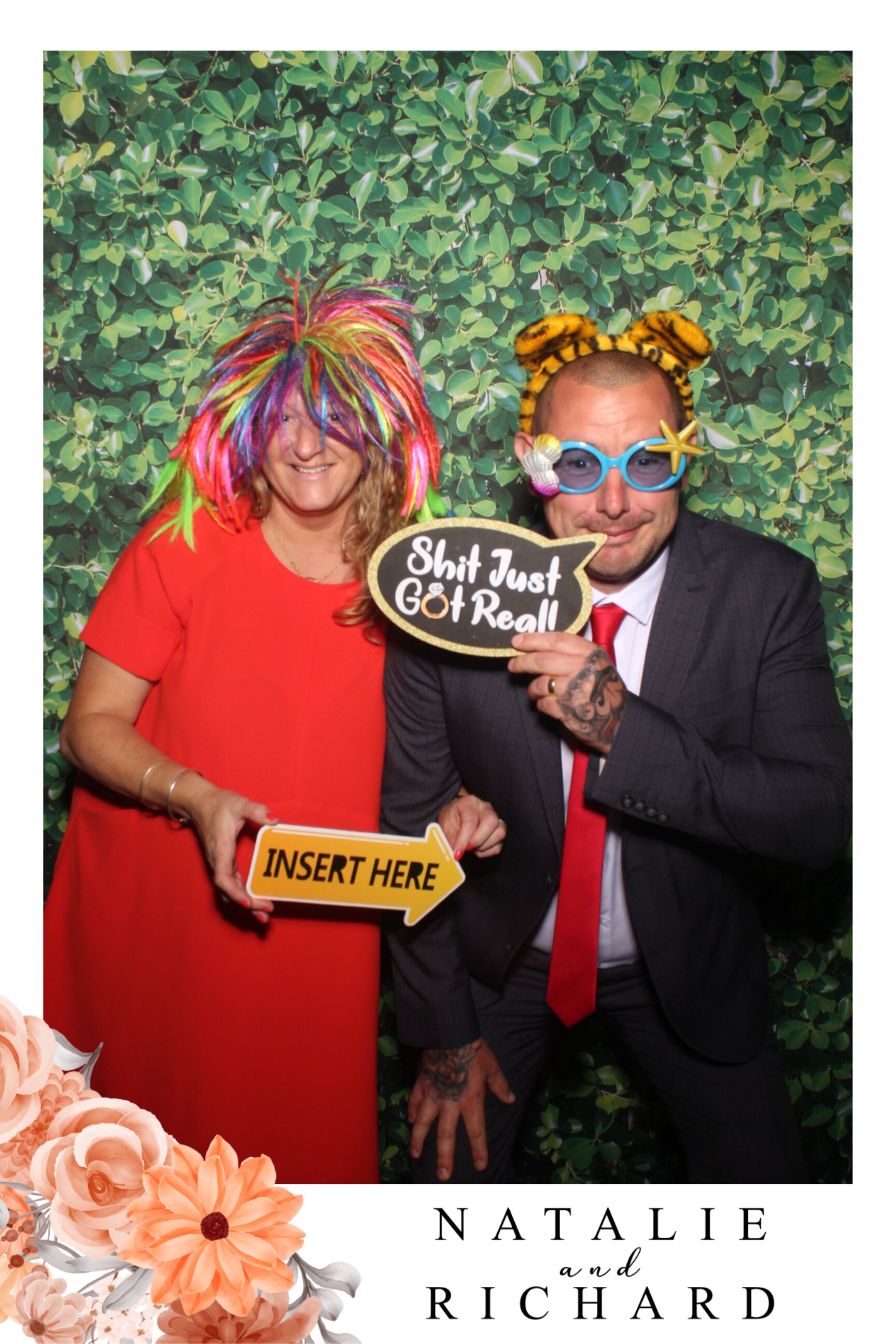 Natalie and Richard | View more photos from the event at gallery.imprintphotobooths.co.uk/u/Imprint-Photobooths/Natalie-and-Richard