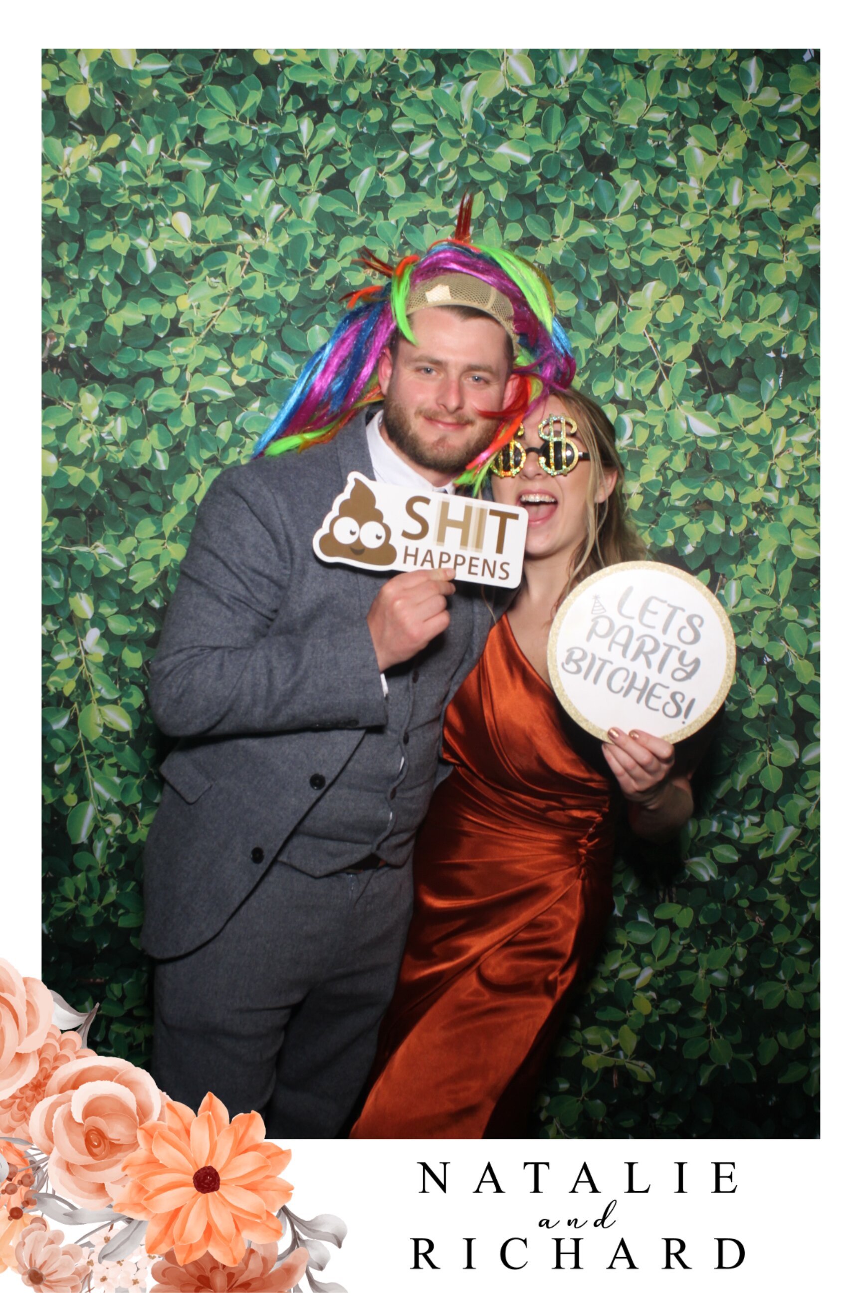 Natalie and Richard | View more photos from the event at gallery.imprintphotobooths.co.uk/u/Imprint-Photobooths/Natalie-and-Richard