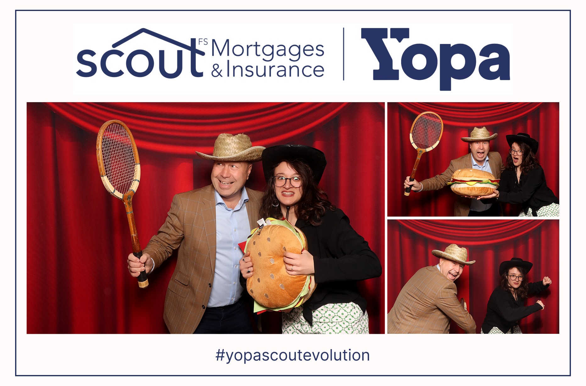 Scout and Yopa | View more photos from the event at gallery.imprintphotobooths.co.uk/u/Imprint-Photobooths/Scout-and-Yopa