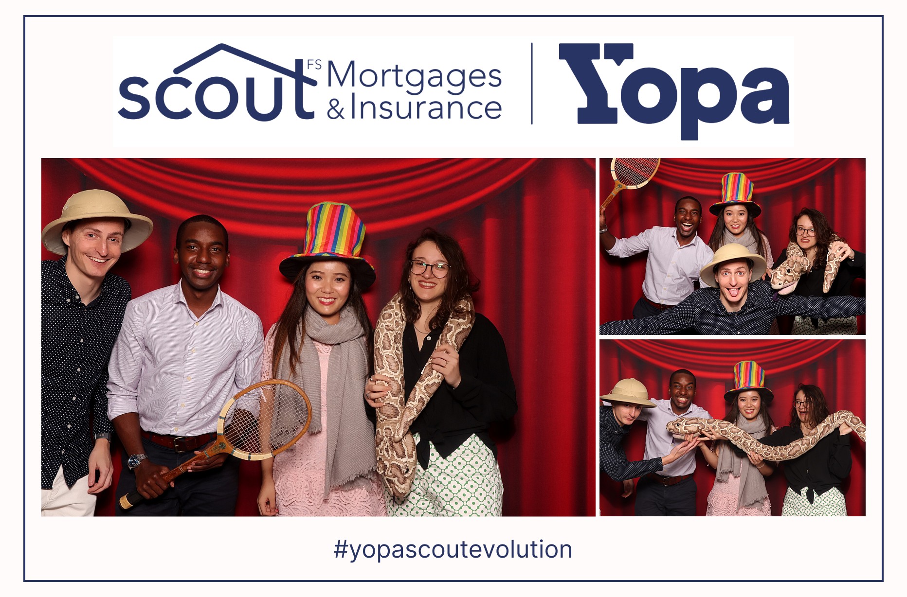 Scout and Yopa | View more photos from the event at gallery.imprintphotobooths.co.uk/u/Imprint-Photobooths/Scout-and-Yopa