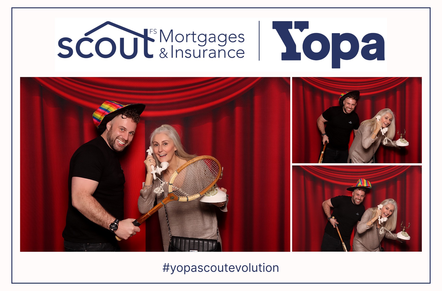 Scout and Yopa | View more photos from the event at gallery.imprintphotobooths.co.uk/u/Imprint-Photobooths/Scout-and-Yopa