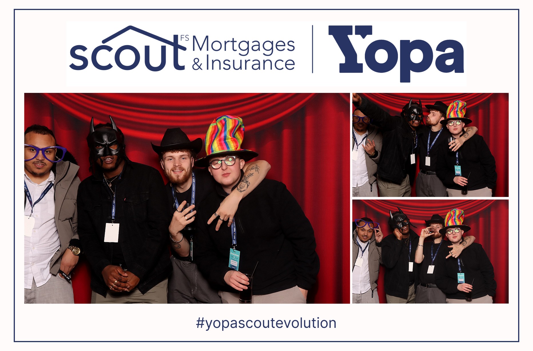 Scout and Yopa | View more photos from the event at gallery.imprintphotobooths.co.uk/u/Imprint-Photobooths/Scout-and-Yopa