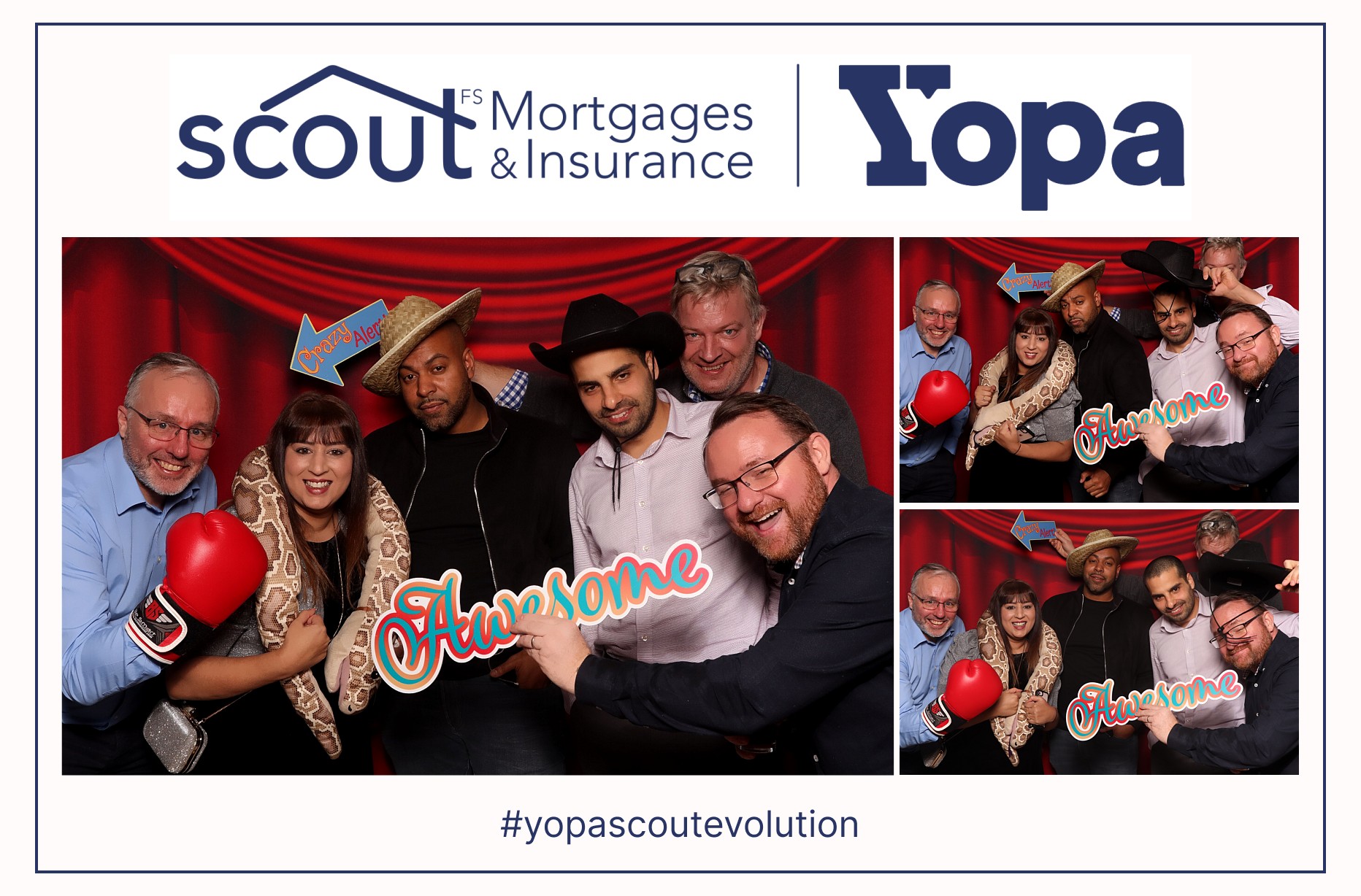 Scout and Yopa | View more photos from the event at gallery.imprintphotobooths.co.uk/u/Imprint-Photobooths/Scout-and-Yopa