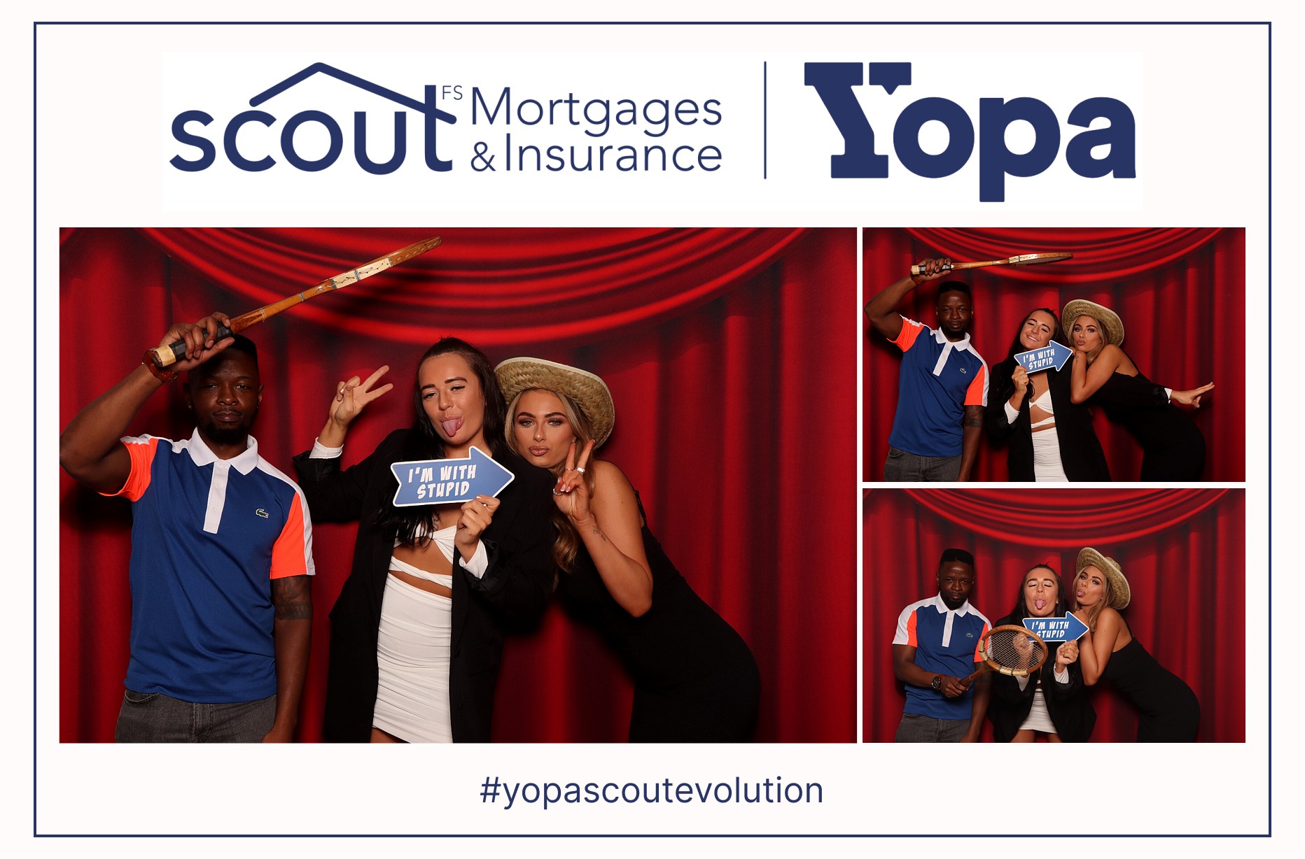 Scout and Yopa | View more photos from the event at gallery.imprintphotobooths.co.uk/u/Imprint-Photobooths/Scout-and-Yopa