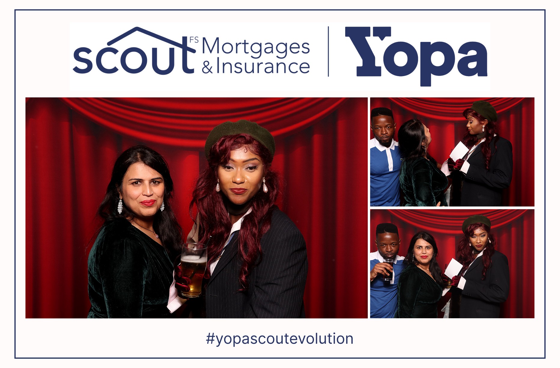 Scout and Yopa | View more photos from the event at gallery.imprintphotobooths.co.uk/u/Imprint-Photobooths/Scout-and-Yopa