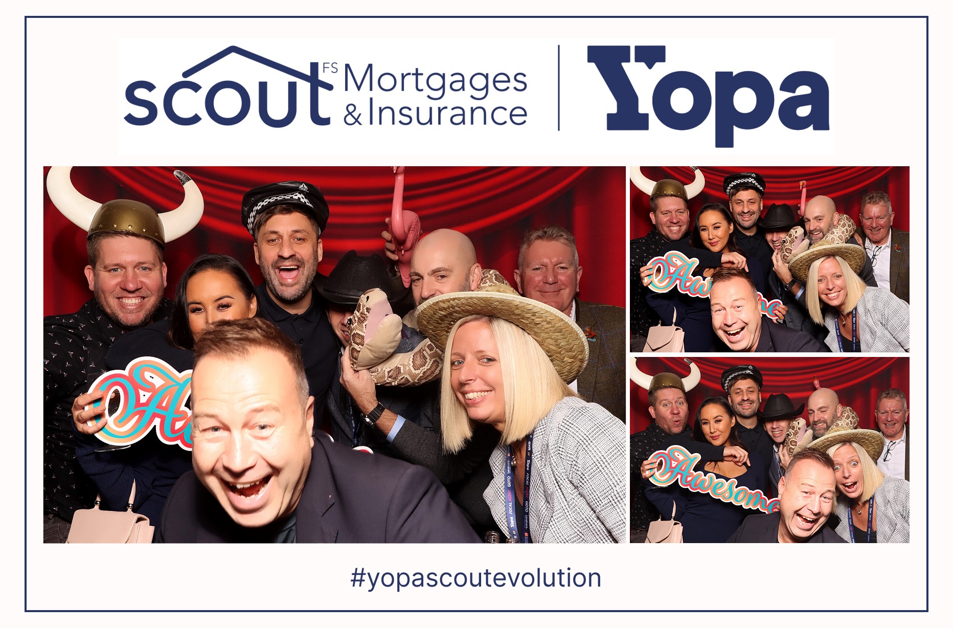 Scout and Yopa | View more photos from the event at gallery.imprintphotobooths.co.uk/u/Imprint-Photobooths/Scout-and-Yopa