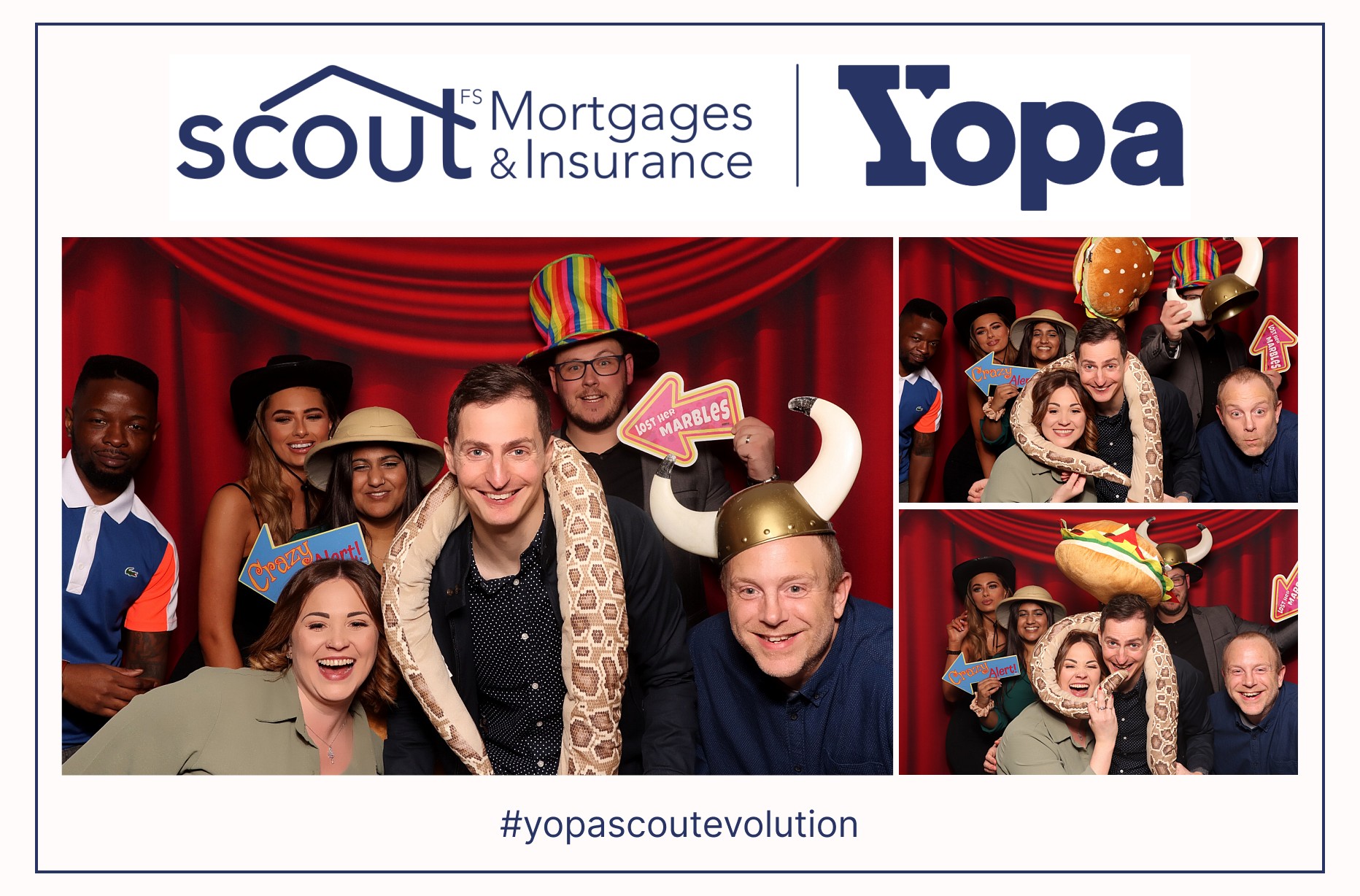 Scout and Yopa | View more photos from the event at gallery.imprintphotobooths.co.uk/u/Imprint-Photobooths/Scout-and-Yopa