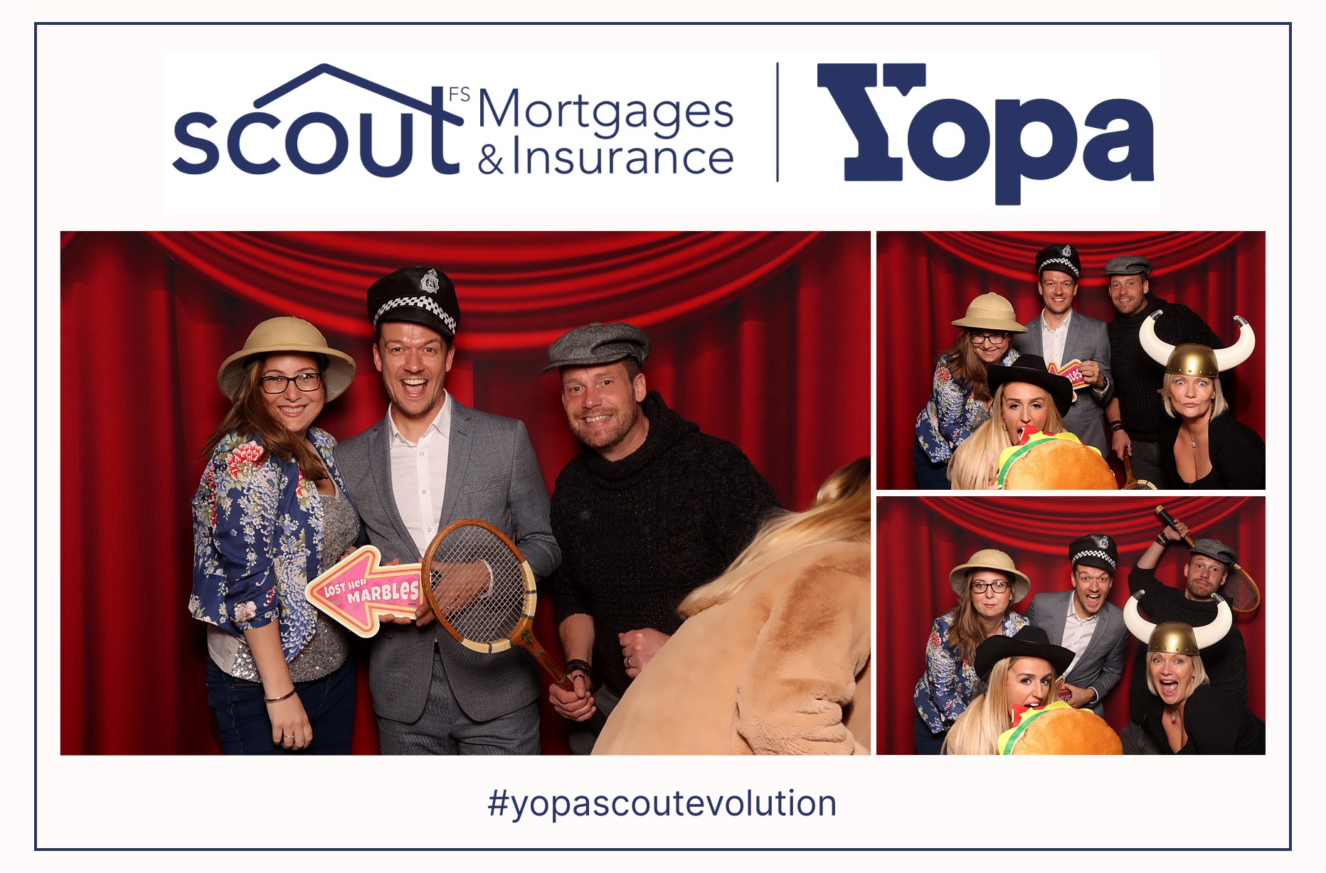 Scout and Yopa | View more photos from the event at gallery.imprintphotobooths.co.uk/u/Imprint-Photobooths/Scout-and-Yopa