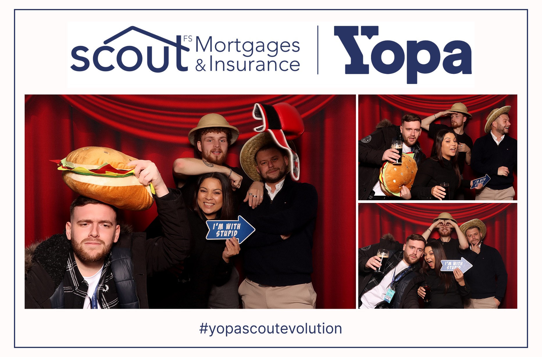 Scout and Yopa | View more photos from the event at gallery.imprintphotobooths.co.uk/u/Imprint-Photobooths/Scout-and-Yopa