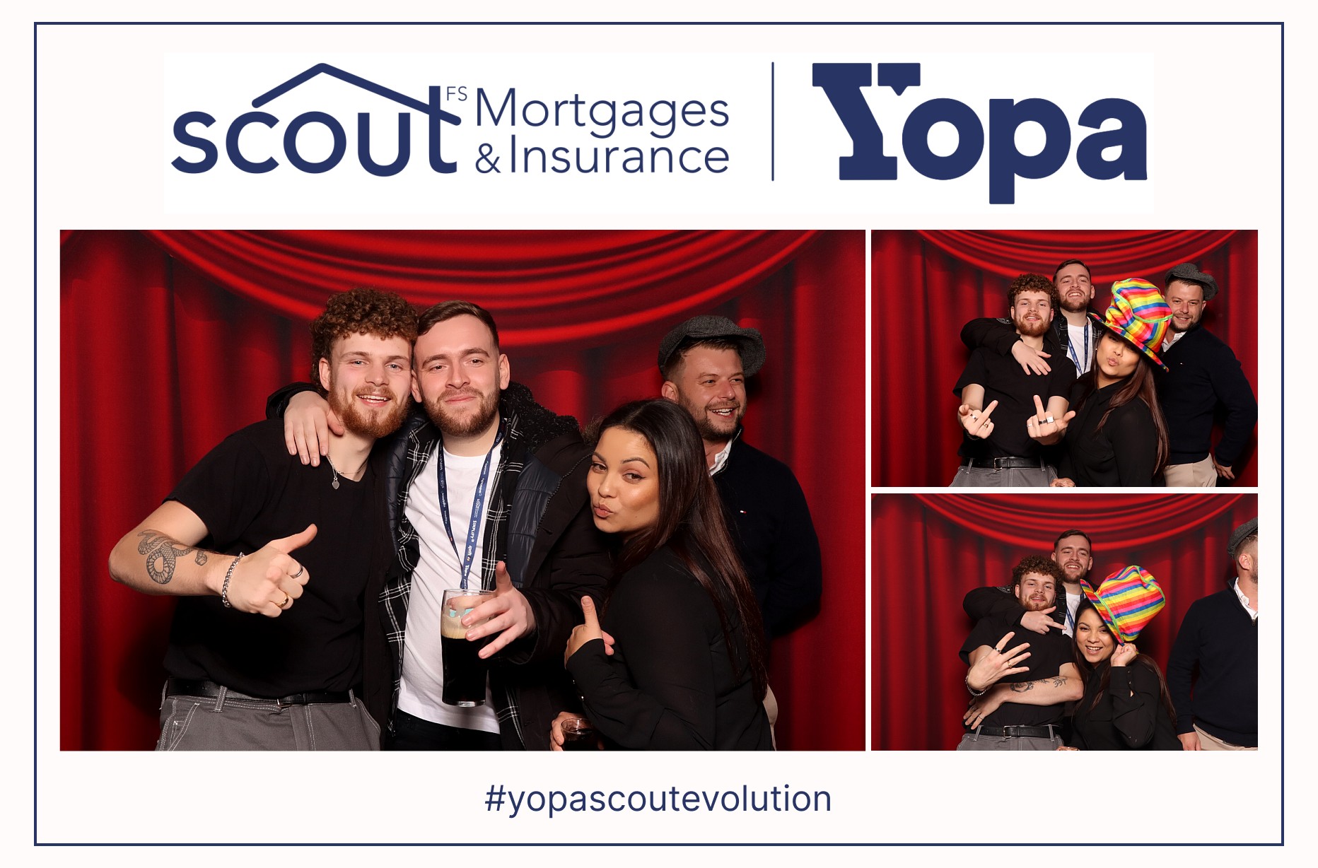 Scout and Yopa | View more photos from the event at gallery.imprintphotobooths.co.uk/u/Imprint-Photobooths/Scout-and-Yopa