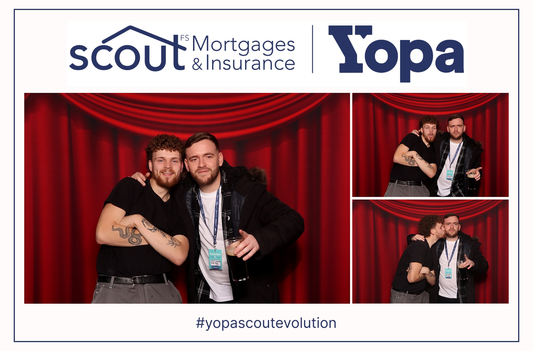 Scout and Yopa | View more photos from the event at gallery.imprintphotobooths.co.uk/u/Imprint-Photobooths/Scout-and-Yopa