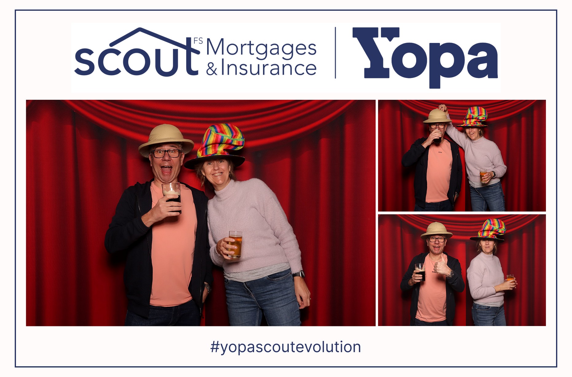 Scout and Yopa | View more photos from the event at gallery.imprintphotobooths.co.uk/u/Imprint-Photobooths/Scout-and-Yopa