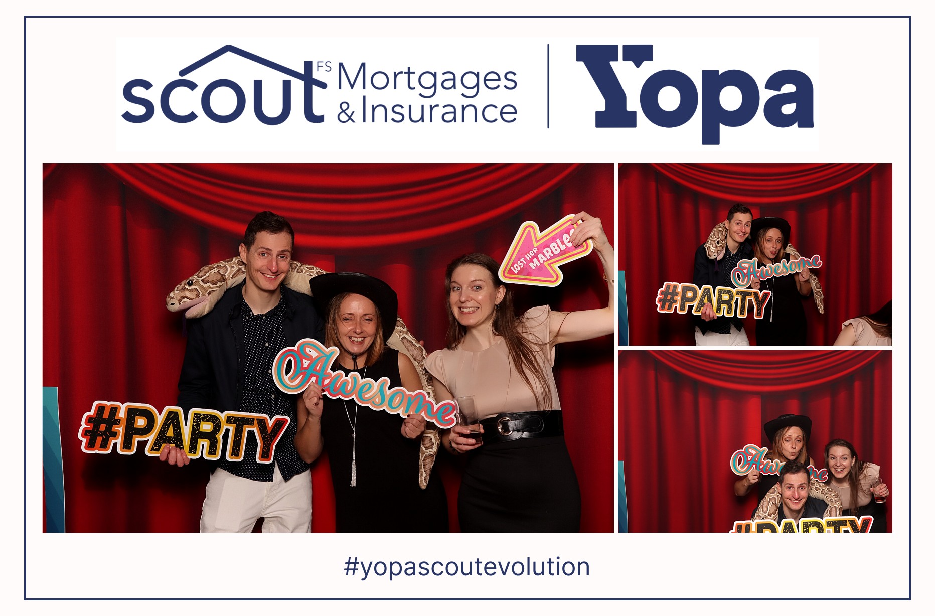 Scout and Yopa | View more photos from the event at gallery.imprintphotobooths.co.uk/u/Imprint-Photobooths/Scout-and-Yopa
