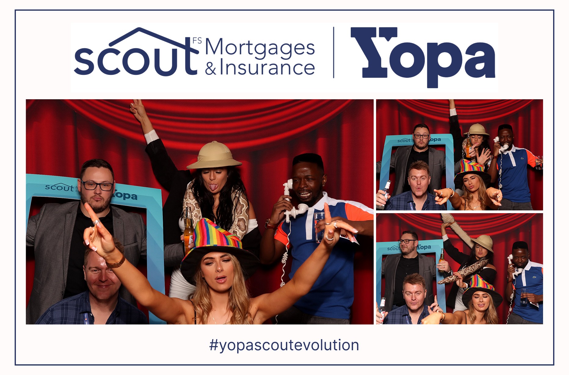 Scout and Yopa | View more photos from the event at gallery.imprintphotobooths.co.uk/u/Imprint-Photobooths/Scout-and-Yopa