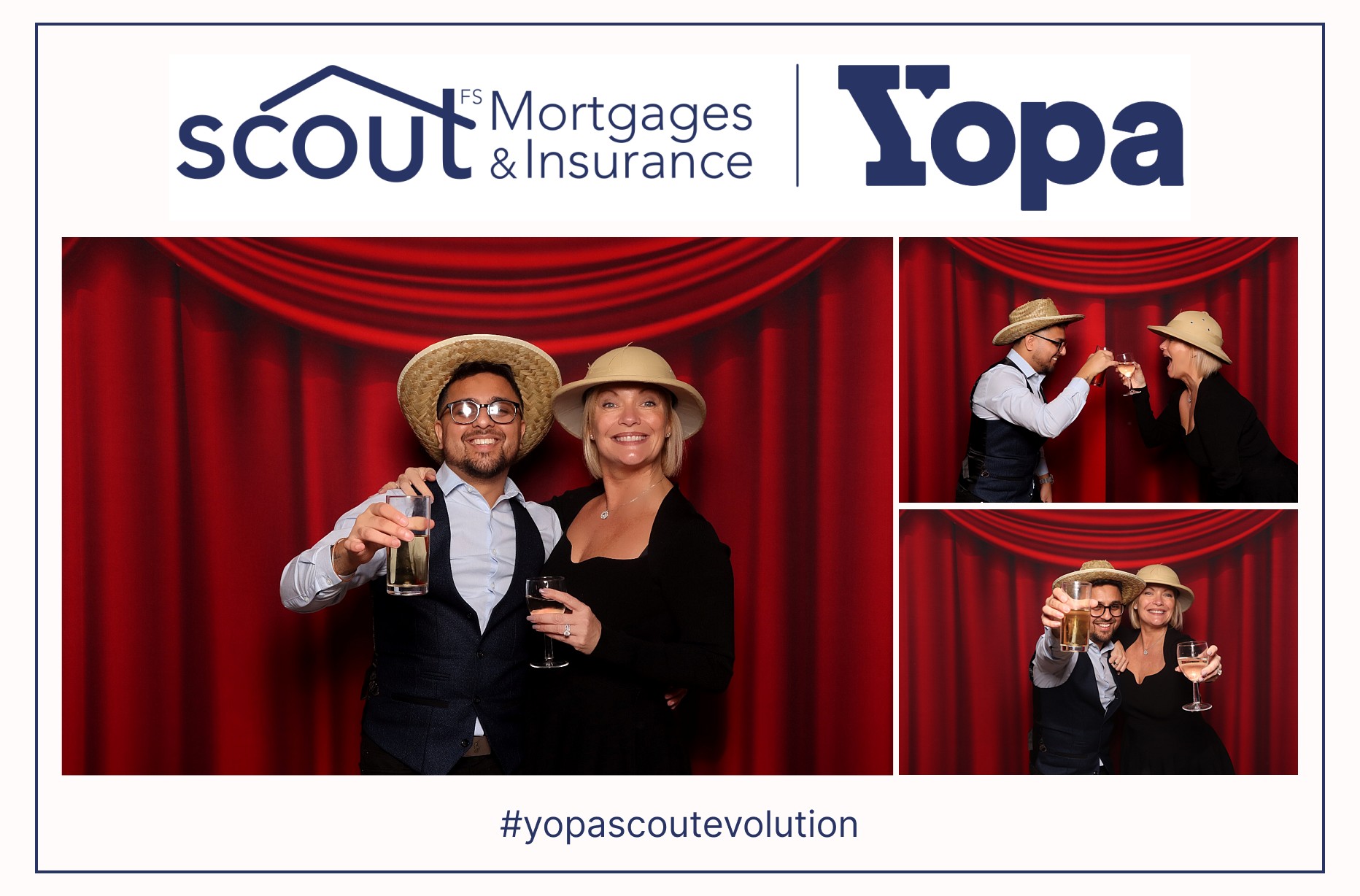 Scout and Yopa | View more photos from the event at gallery.imprintphotobooths.co.uk/u/Imprint-Photobooths/Scout-and-Yopa