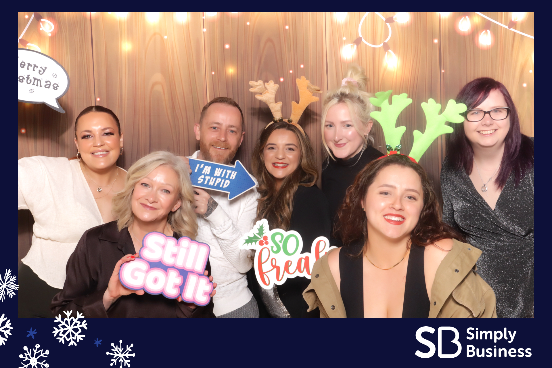 Simply Business Christmas 2023 | View more photos from the event at gallery.imprintphotobooths.co.uk/u/Imprint-Photobooths/Simply-Business-Christmas-2023
