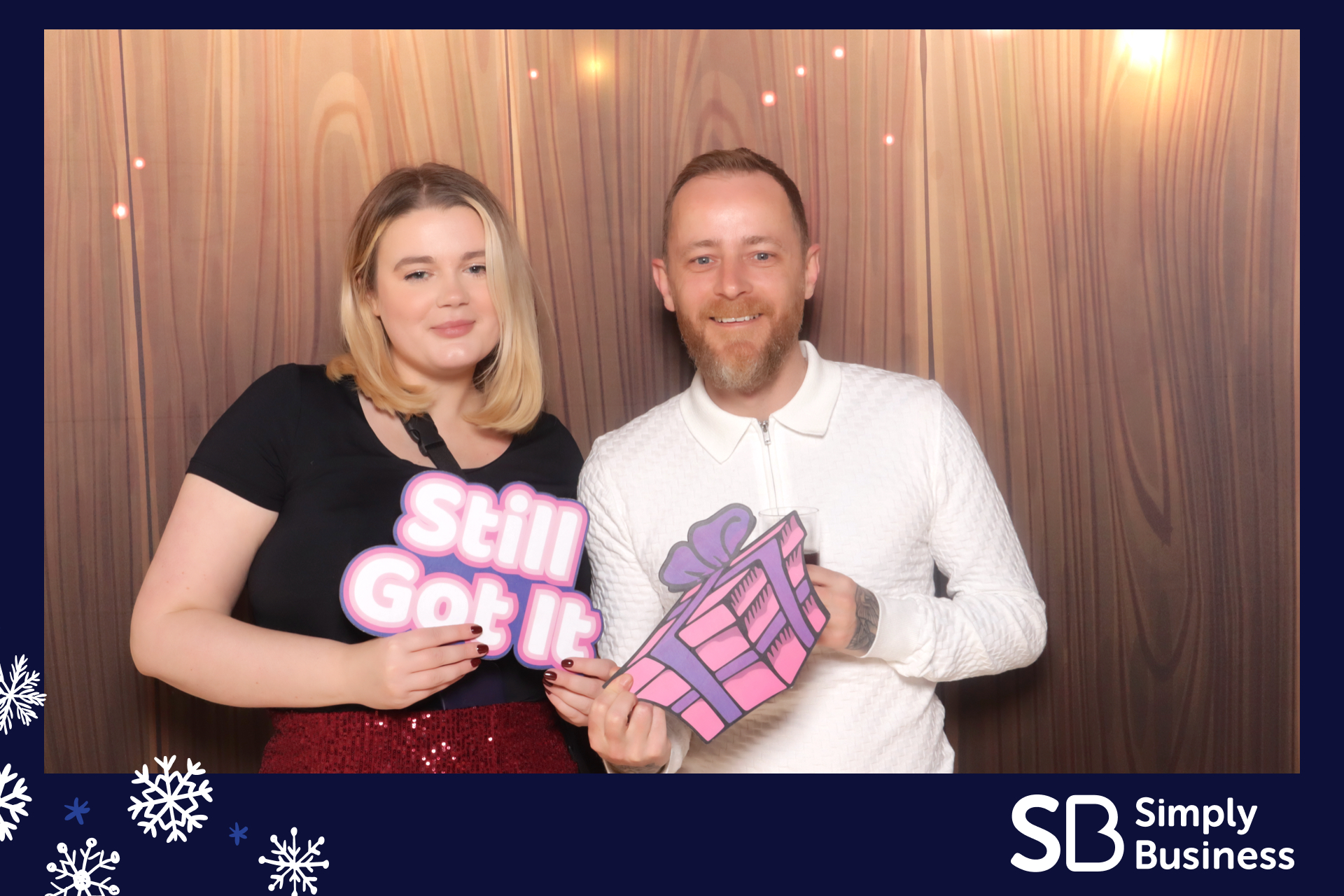 Simply Business Christmas 2023 | View more photos from the event at gallery.imprintphotobooths.co.uk/u/Imprint-Photobooths/Simply-Business-Christmas-2023