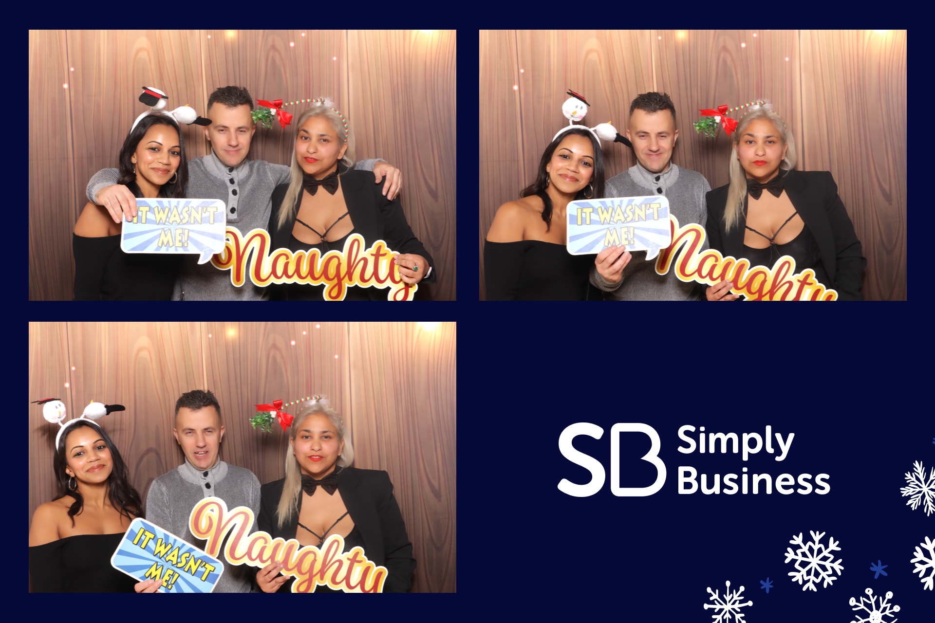 Simply Business Christmas 2023 | View more photos from the event at gallery.imprintphotobooths.co.uk/u/Imprint-Photobooths/Simply-Business-Christmas-2023