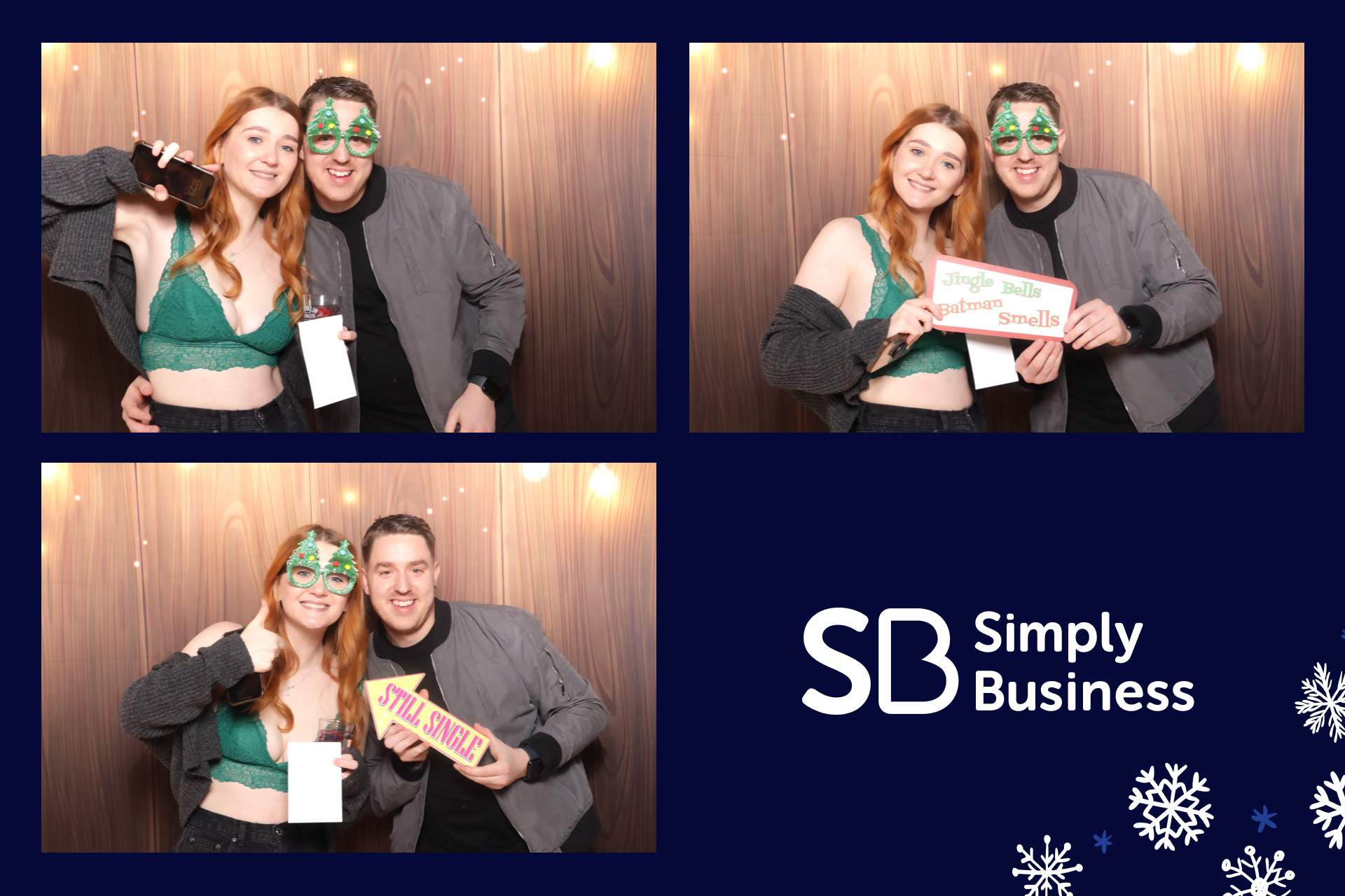 Simply Business Christmas 2023 | View more photos from the event at gallery.imprintphotobooths.co.uk/u/Imprint-Photobooths/Simply-Business-Christmas-2023