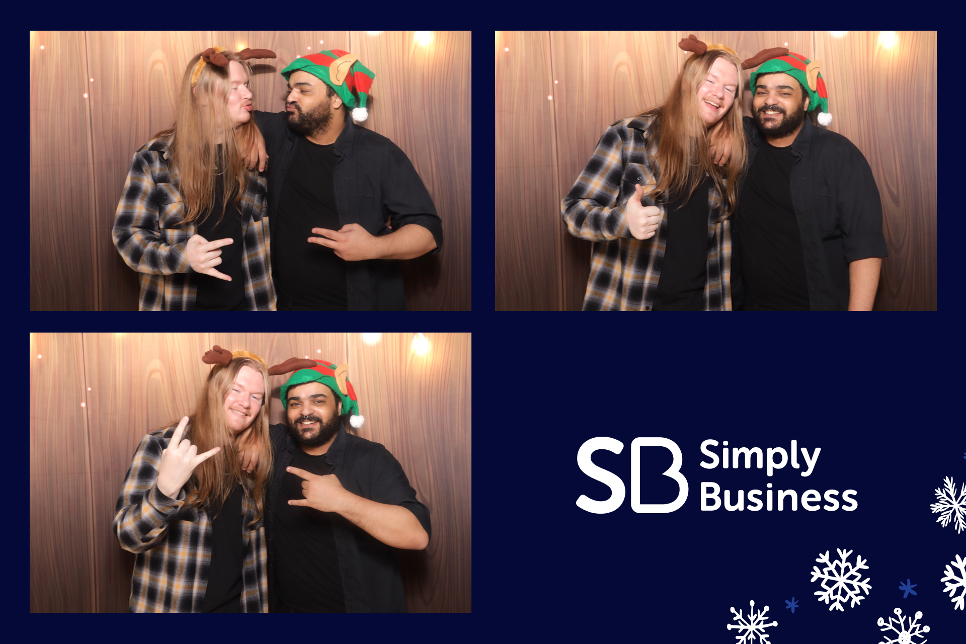 Simply Business Christmas 2023 | View more photos from the event at gallery.imprintphotobooths.co.uk/u/Imprint-Photobooths/Simply-Business-Christmas-2023