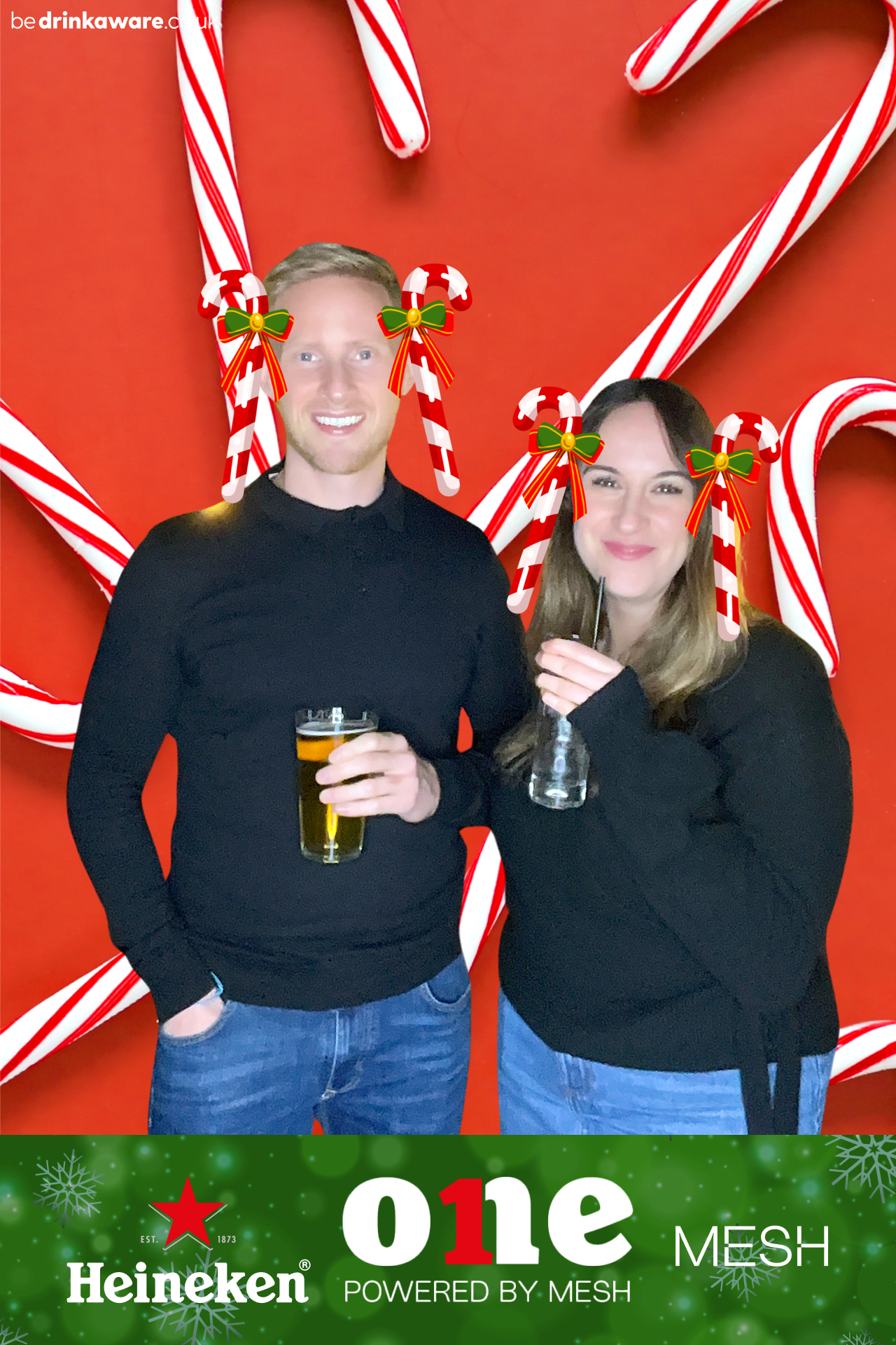 The Mesh Heineken Christmas Mashup | View more photos from the event at gallery.imprintphotobooths.co.uk/u/Imprint-Photobooths/The-Mesh-Heineken-Christmas-Mashup