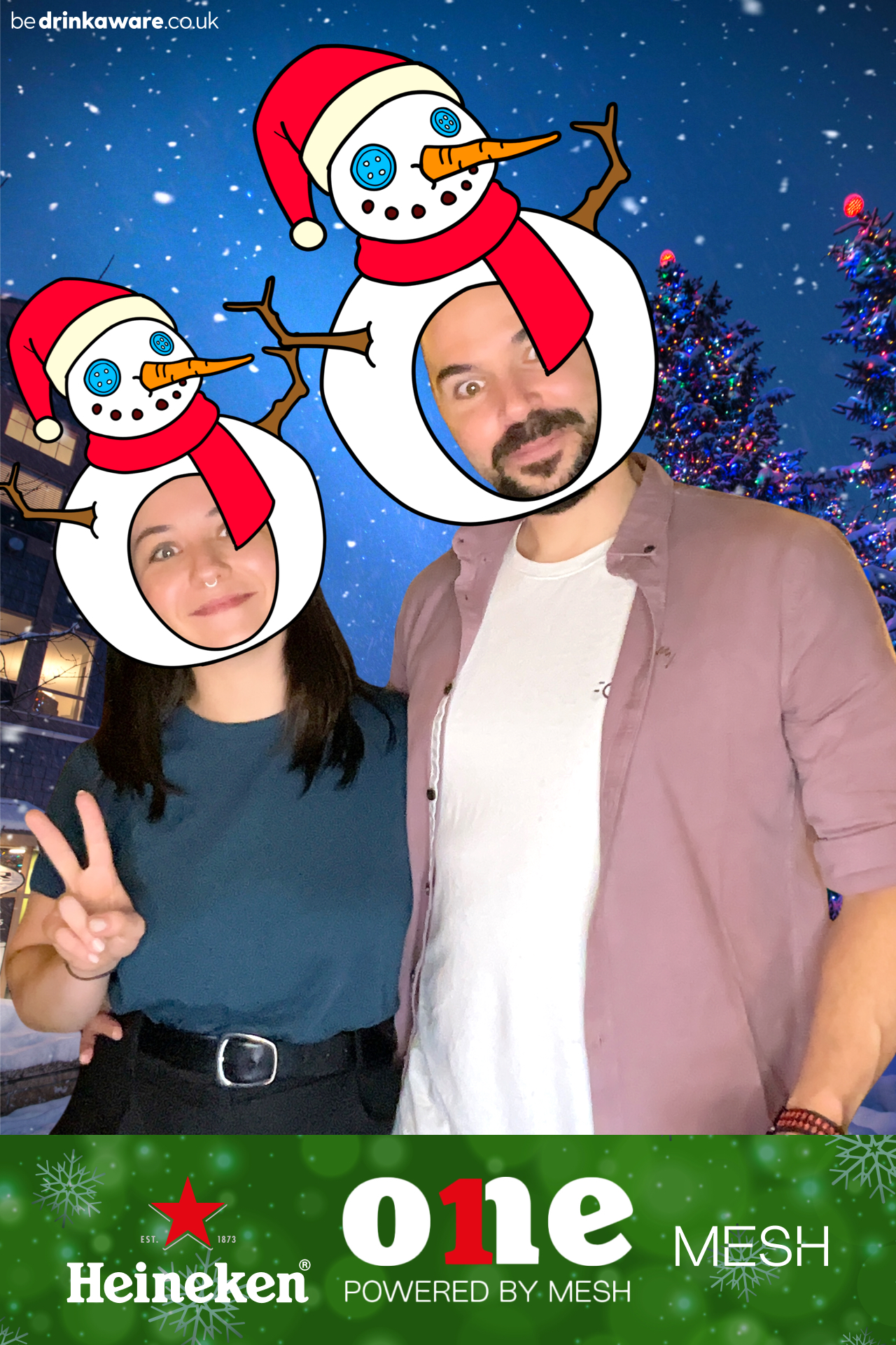 The Mesh Heineken Christmas Mashup | View more photos from the event at gallery.imprintphotobooths.co.uk/u/Imprint-Photobooths/The-Mesh-Heineken-Christmas-Mashup