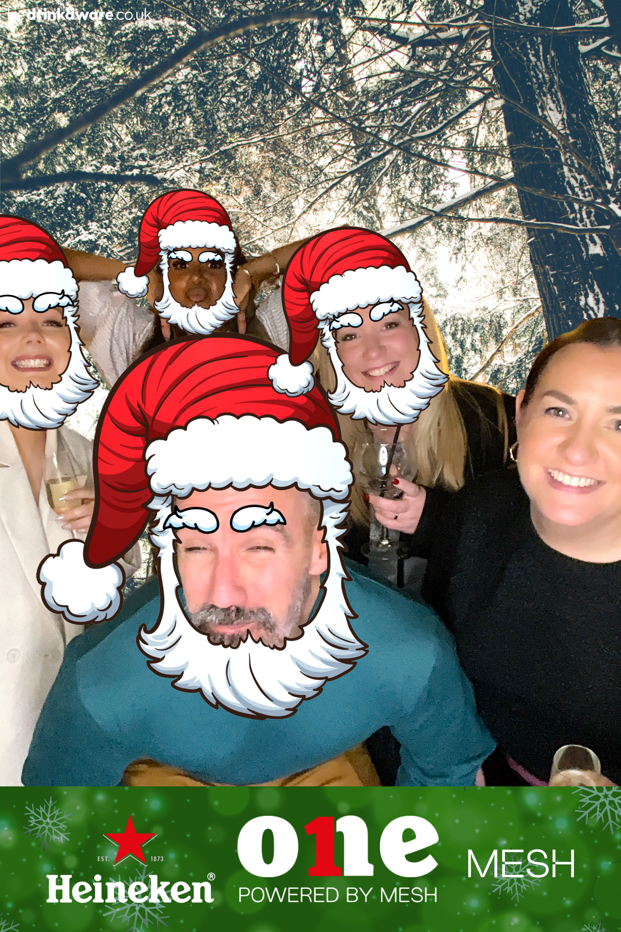 The Mesh Heineken Christmas Mashup | View more photos from the event at gallery.imprintphotobooths.co.uk/u/Imprint-Photobooths/The-Mesh-Heineken-Christmas-Mashup
