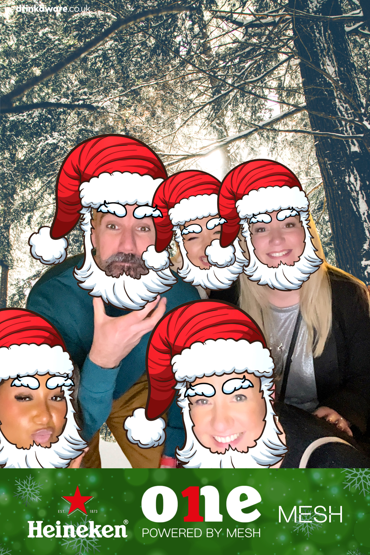 The Mesh Heineken Christmas Mashup | View more photos from the event at gallery.imprintphotobooths.co.uk/u/Imprint-Photobooths/The-Mesh-Heineken-Christmas-Mashup