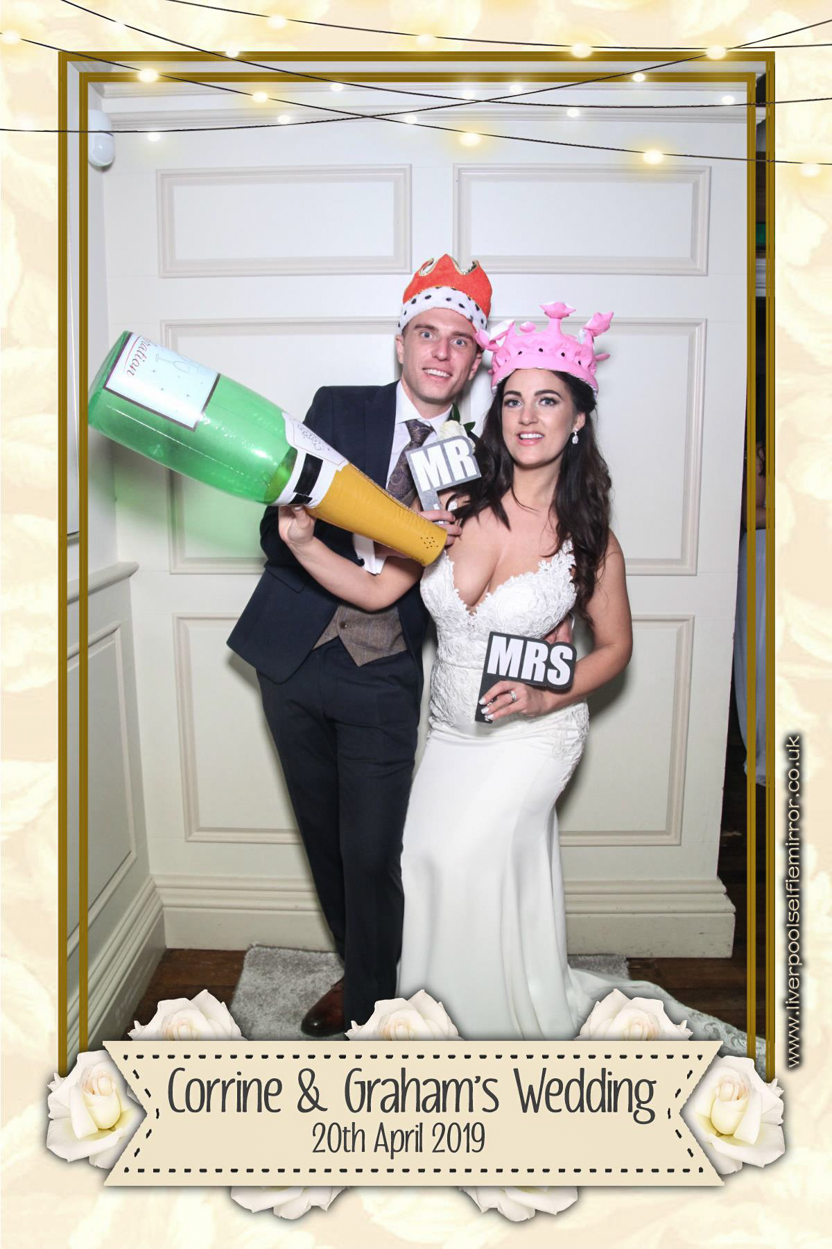 Corrine & Grahams Wedding | View more photos from the event at gallery.liverpoolselfiemirror.co.uk/u/LiverpoolSelfieMirror/Corrine-Grahams-Wedding